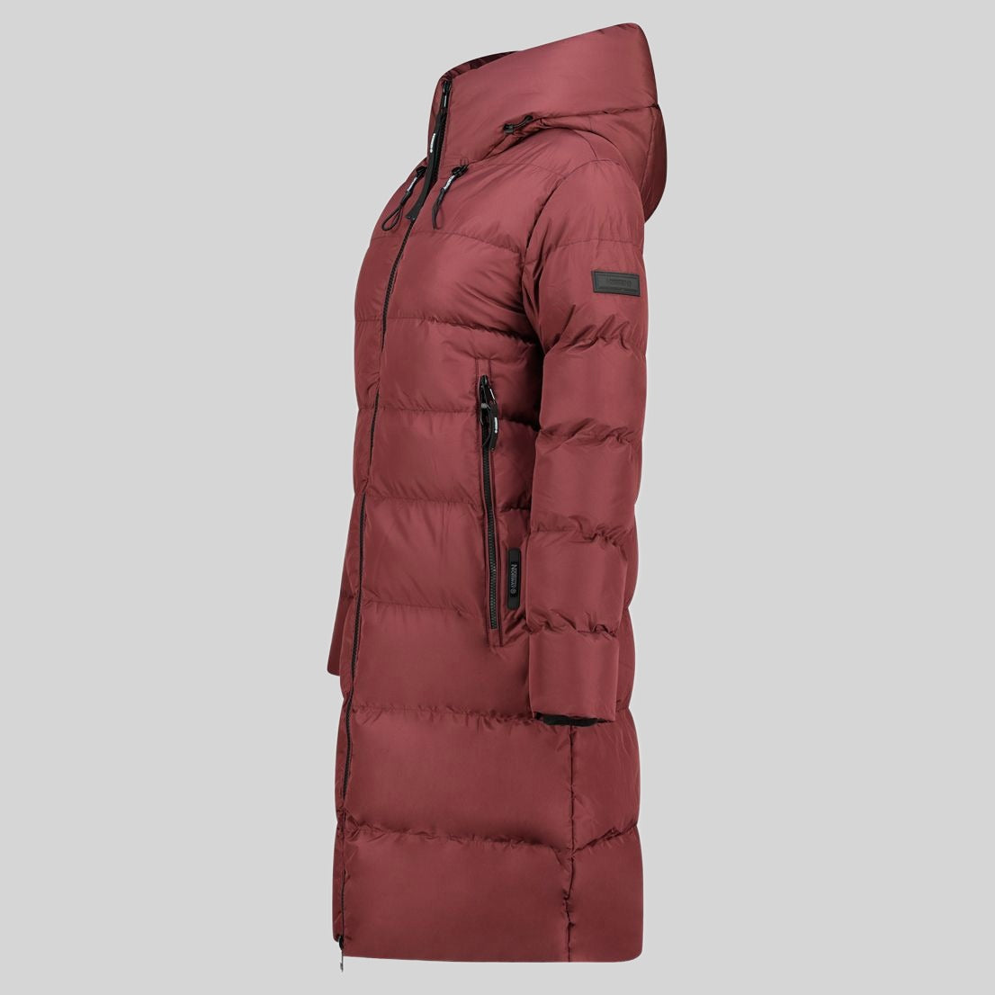 geographical-norway-april-blouson-damen-bordeaux-lang image 4