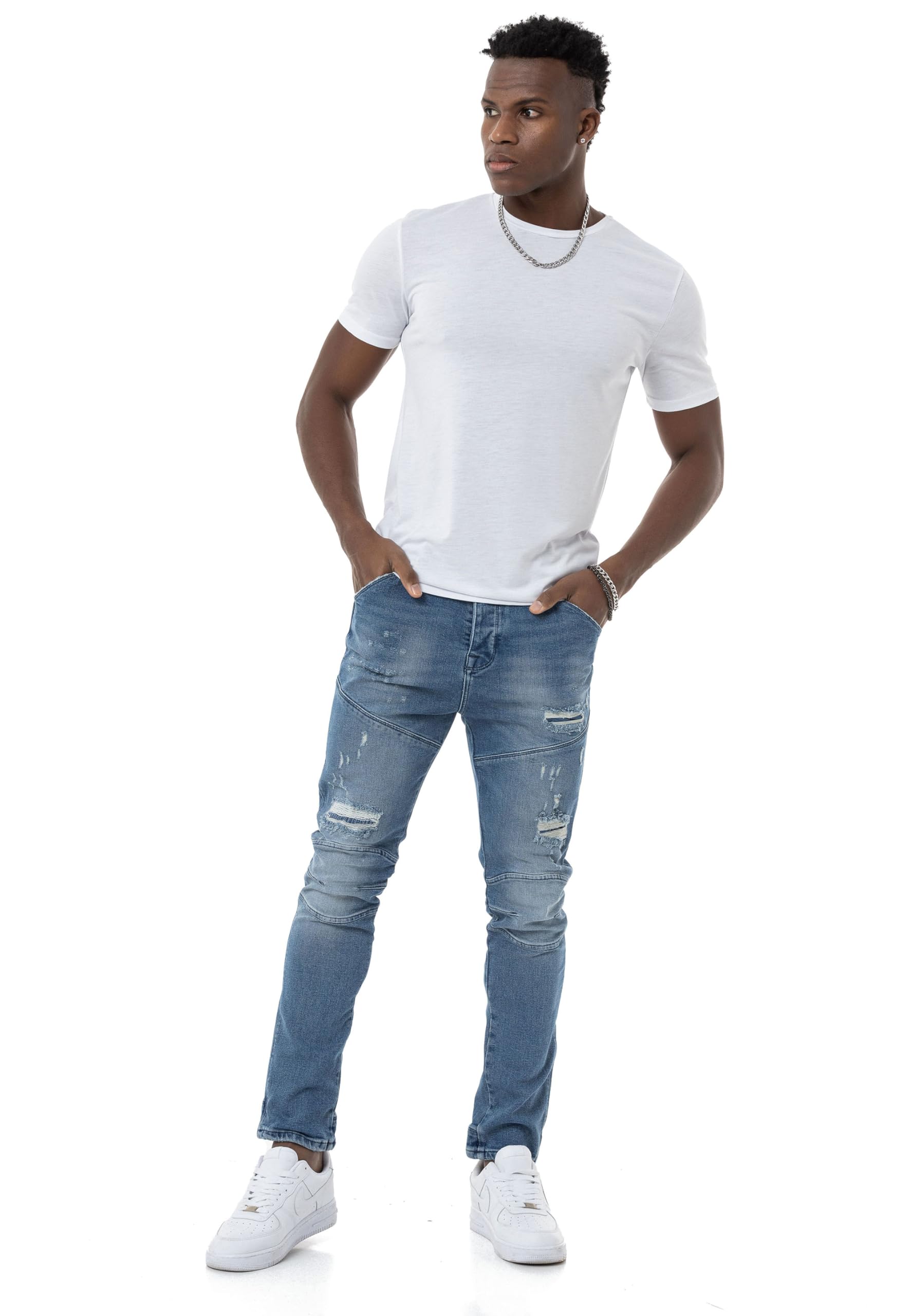 redbridge-jeans-herren-denim-hose-32w-34l-alltag image 7