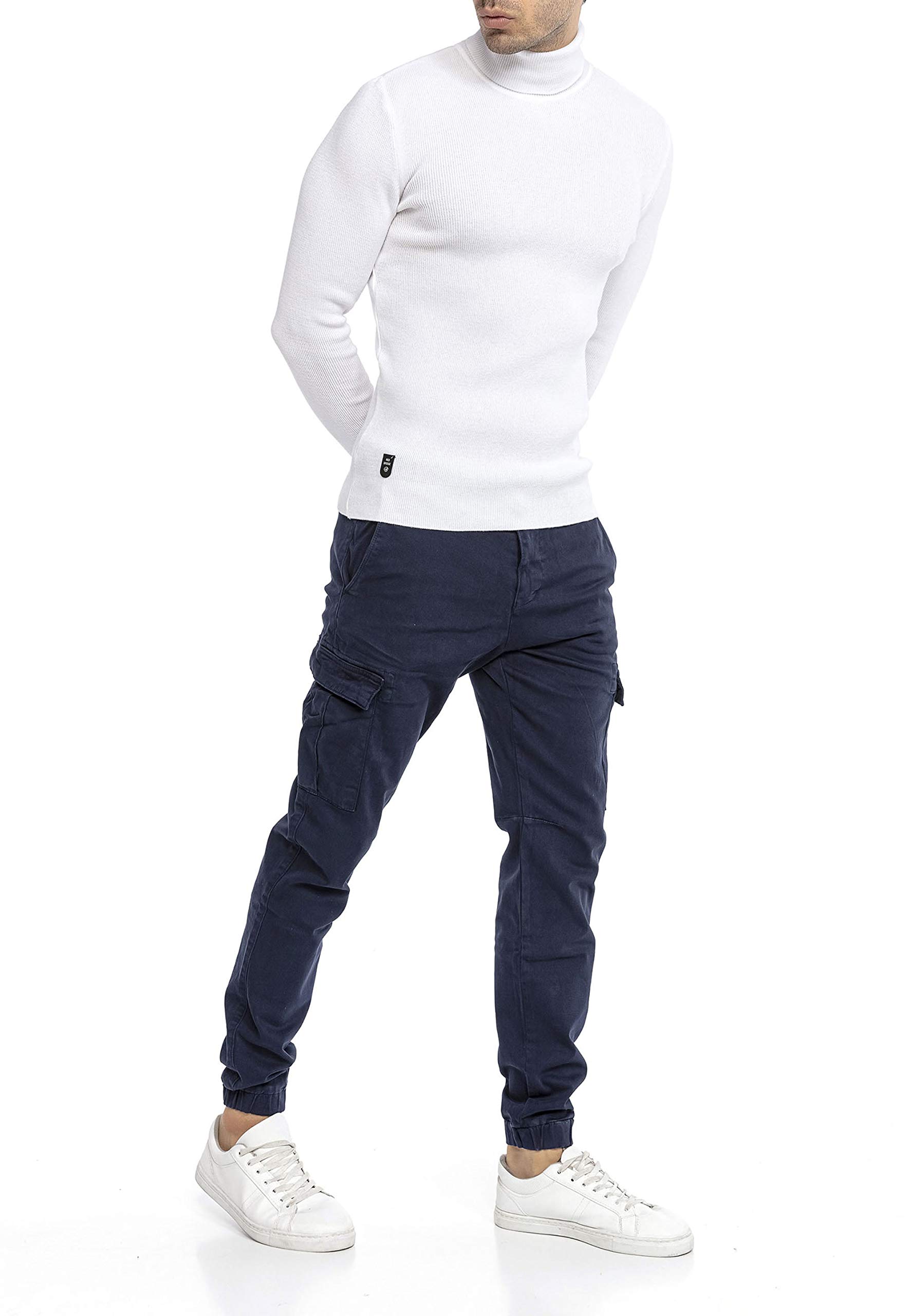 redbridge-m4263-jogger-jeans-cargo-herren-32w-32l-schwarz-stretch image 2