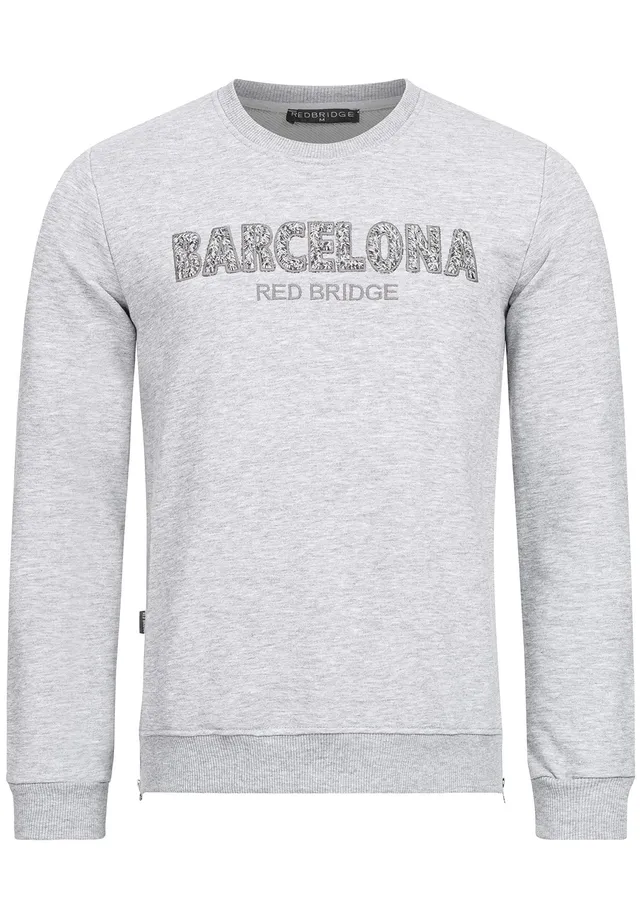 redbridge-barcelona-sweater-herren-pullover-wei-regular-fit image 1