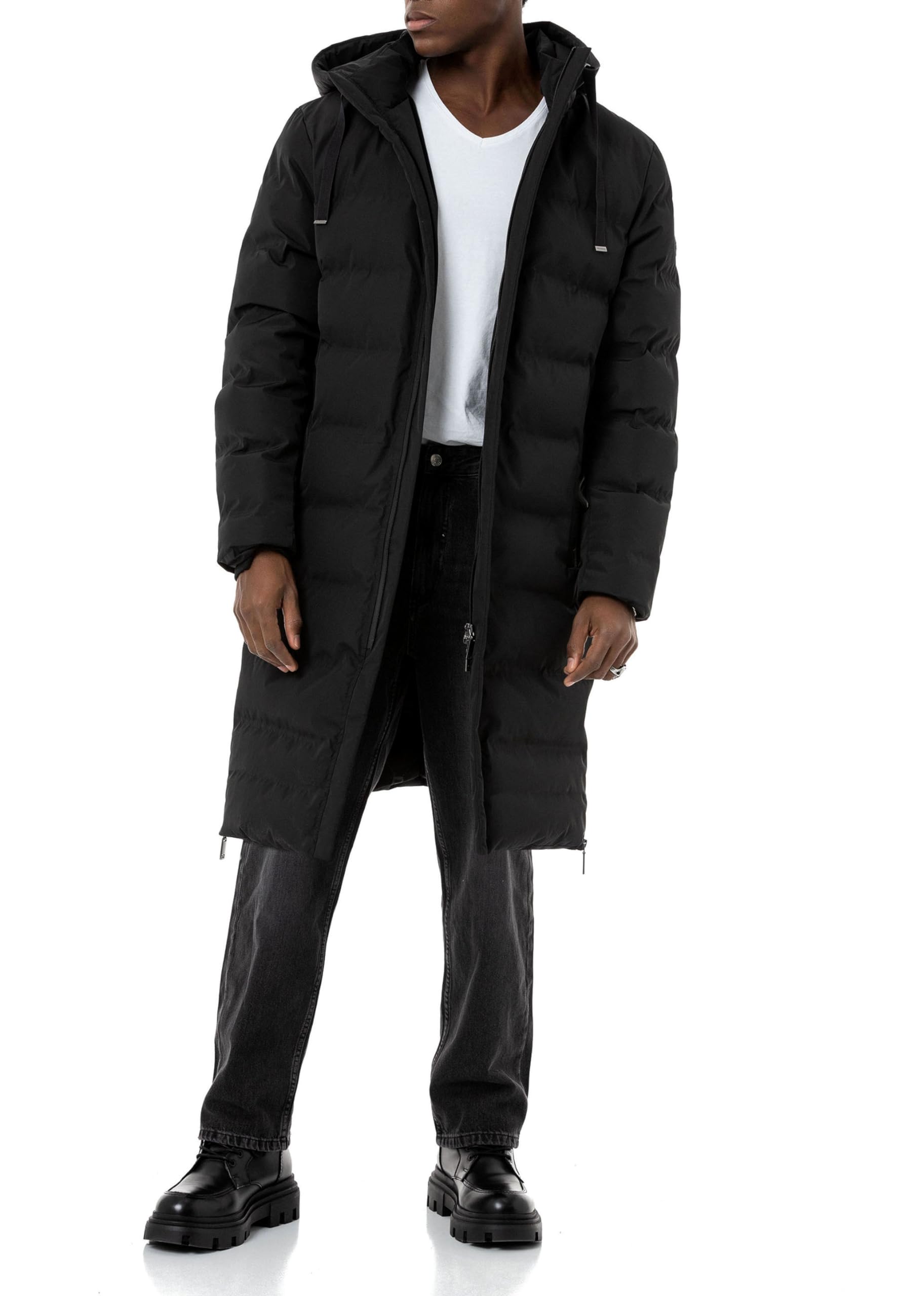 redbridge-oberbekleidung-wintermantel-steppjacke-schwarz image 4