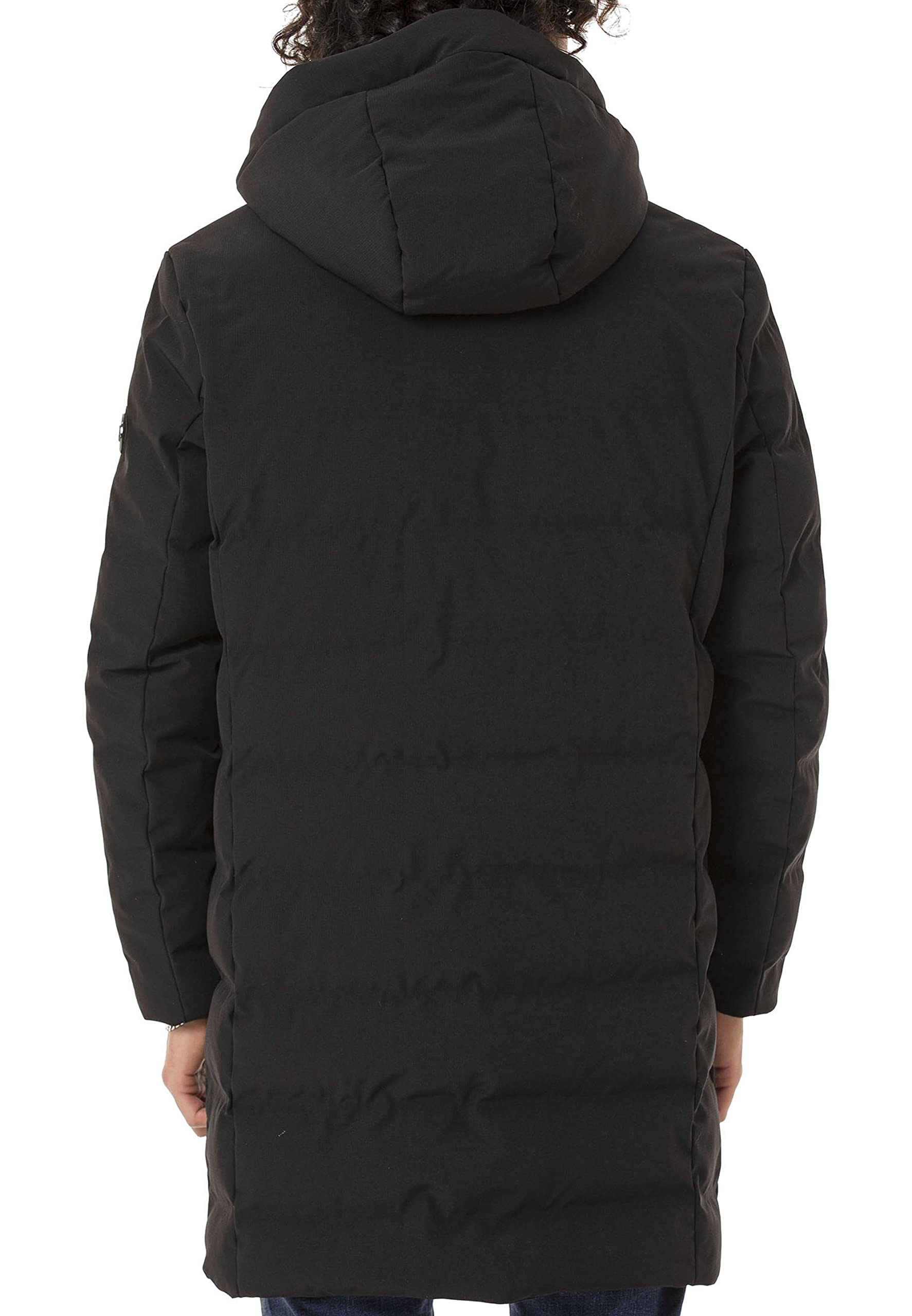 redbridge-steppmantel-pufferparka-herren-schwarz-winter image 6