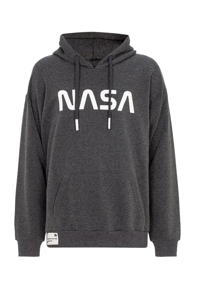 redbridge-pullover-nasa-hoodie-kapuzenpullover-schwarz-l image 1