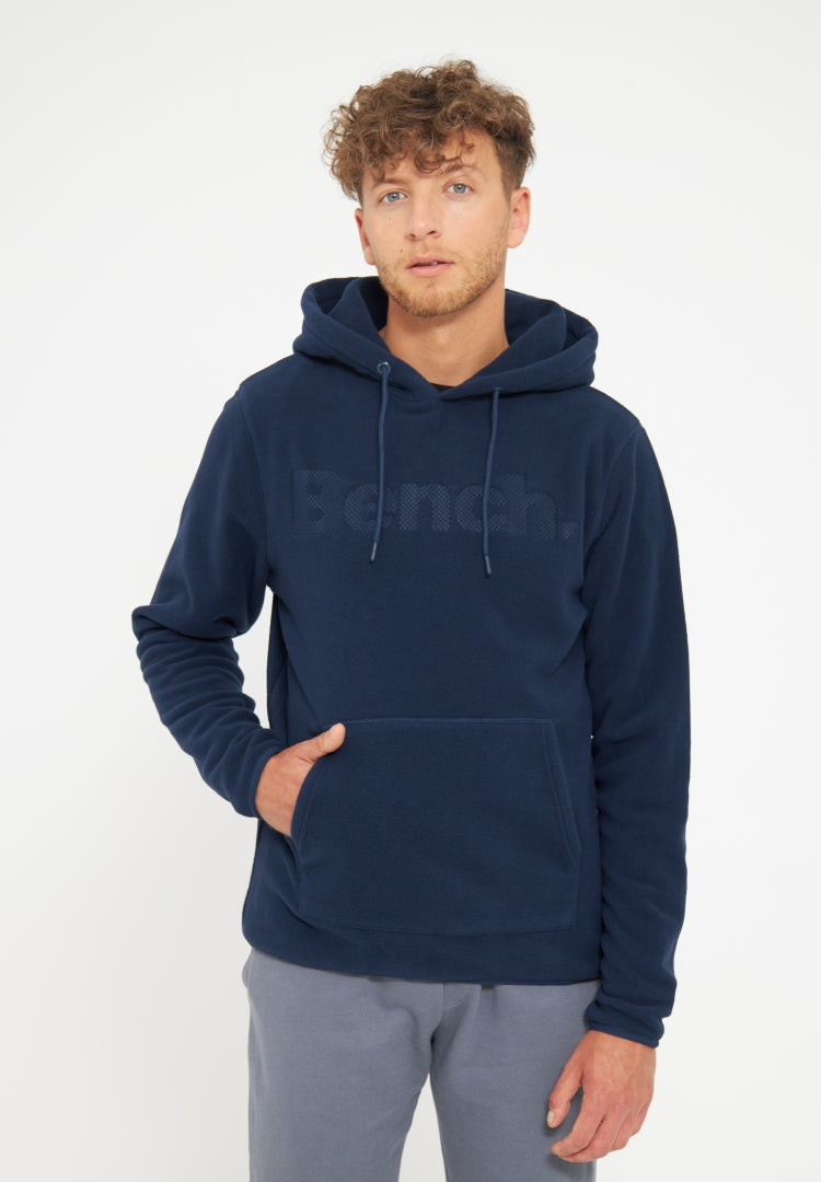 bench-himala-fleece-hoodie-herren-black-logo image 6