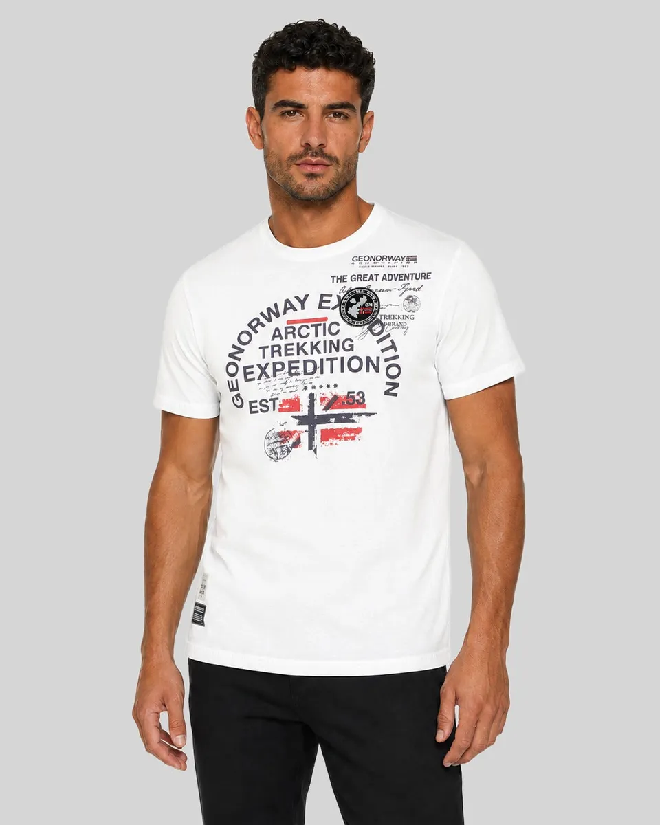 geographical-norway-jergen-herren-t-shirt-hellgrau-mit-print image 1