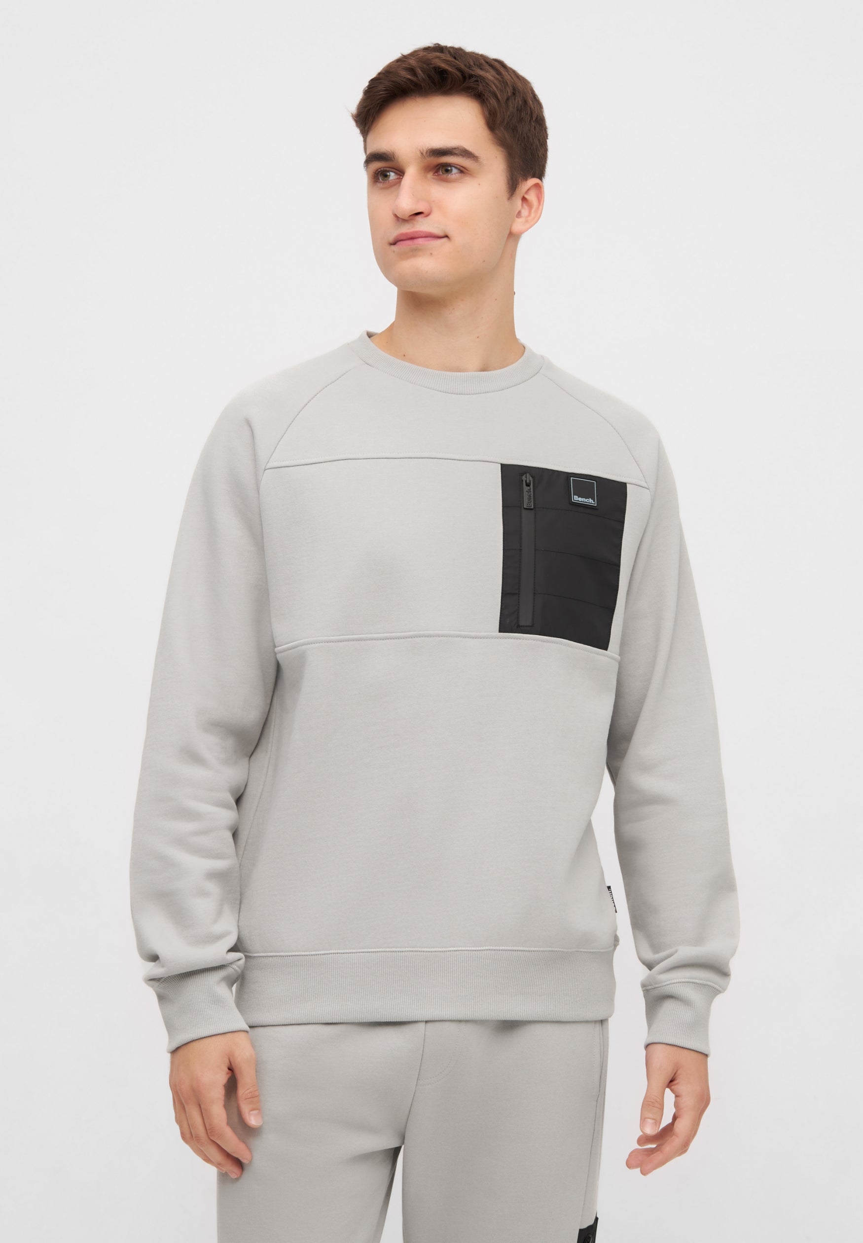 bench-marton-sweatshirt-herren-black-brusttasche image 6