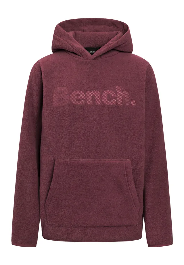 bench-himala-b-fleece-pullover-jungen-burgundy-logo image 1