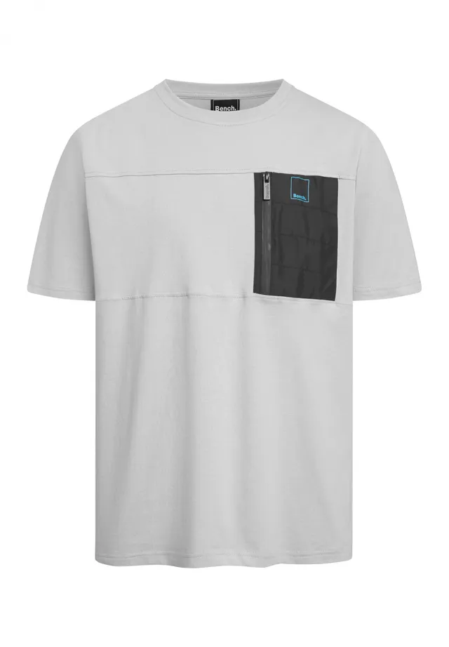 bench-sandbach-herren-t-shirt-black-baumwolle-brusttasche image 1