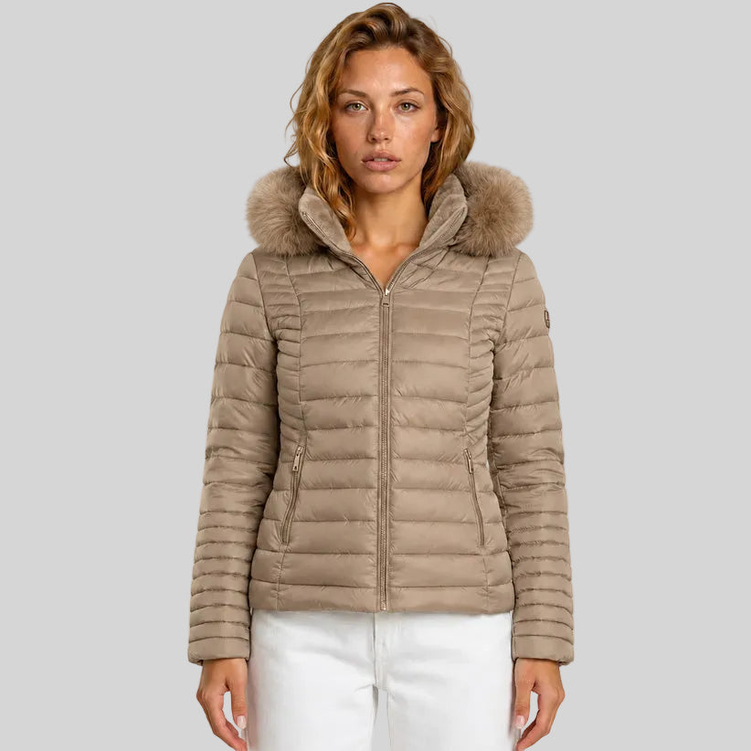 geographical-norway-bumine-damen-steppjacke-schwarz-mit-kapuze image 7