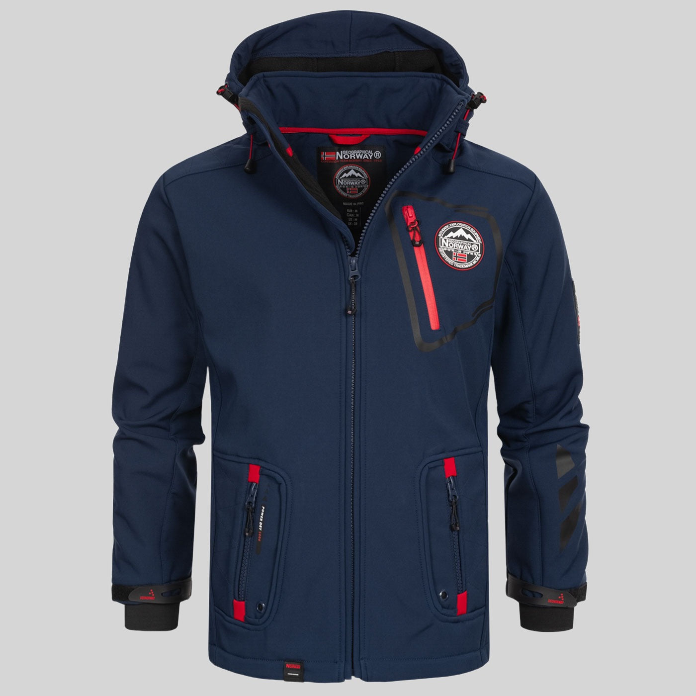 geographical-norway-tacebook-herren-softshelljacke-dunkelgrau image 3