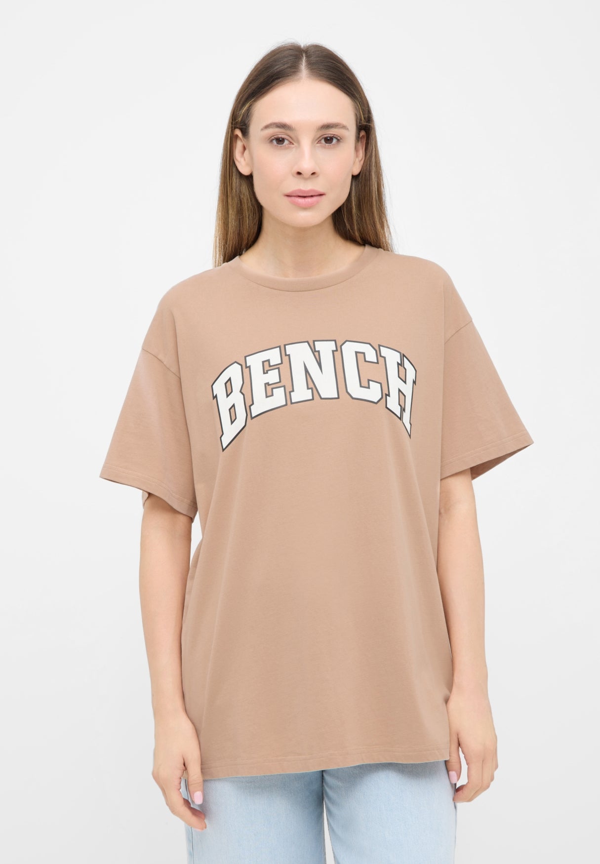 bench-lilja-t-shirt-damen-egret-regular-fit image 6