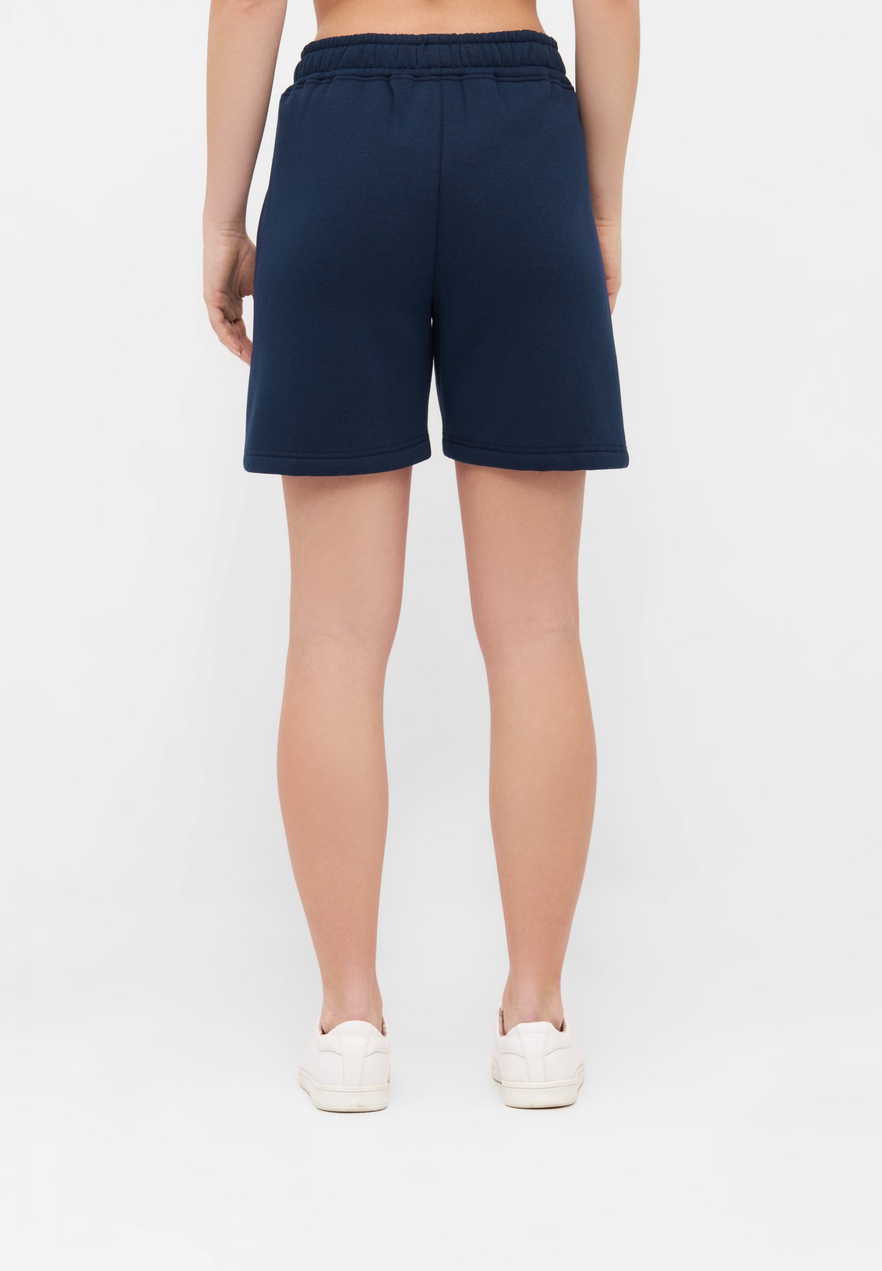 bench-instina-sweatshorts-damen-navy-baumwolle-regular image 3