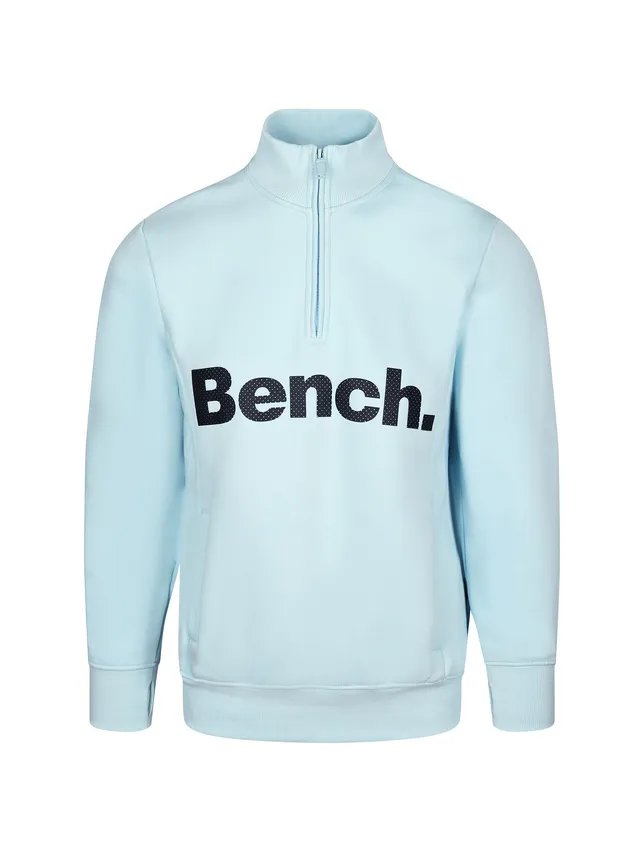 bench-plinth-sweatshirt-herren-ice-slim-fit-viertelzip image 1