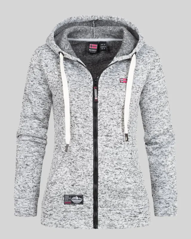 geographical-norway-talerte-damen-hoodie-schwarz-kapuze image 1