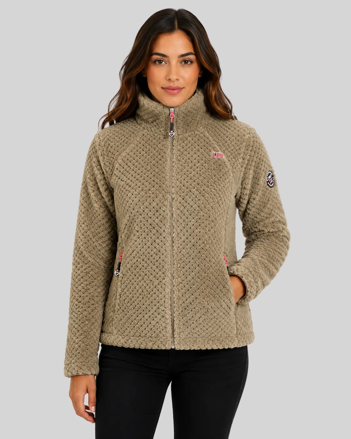 geographical-norway-tropezienne-damen-fleecejacke-marine image 6