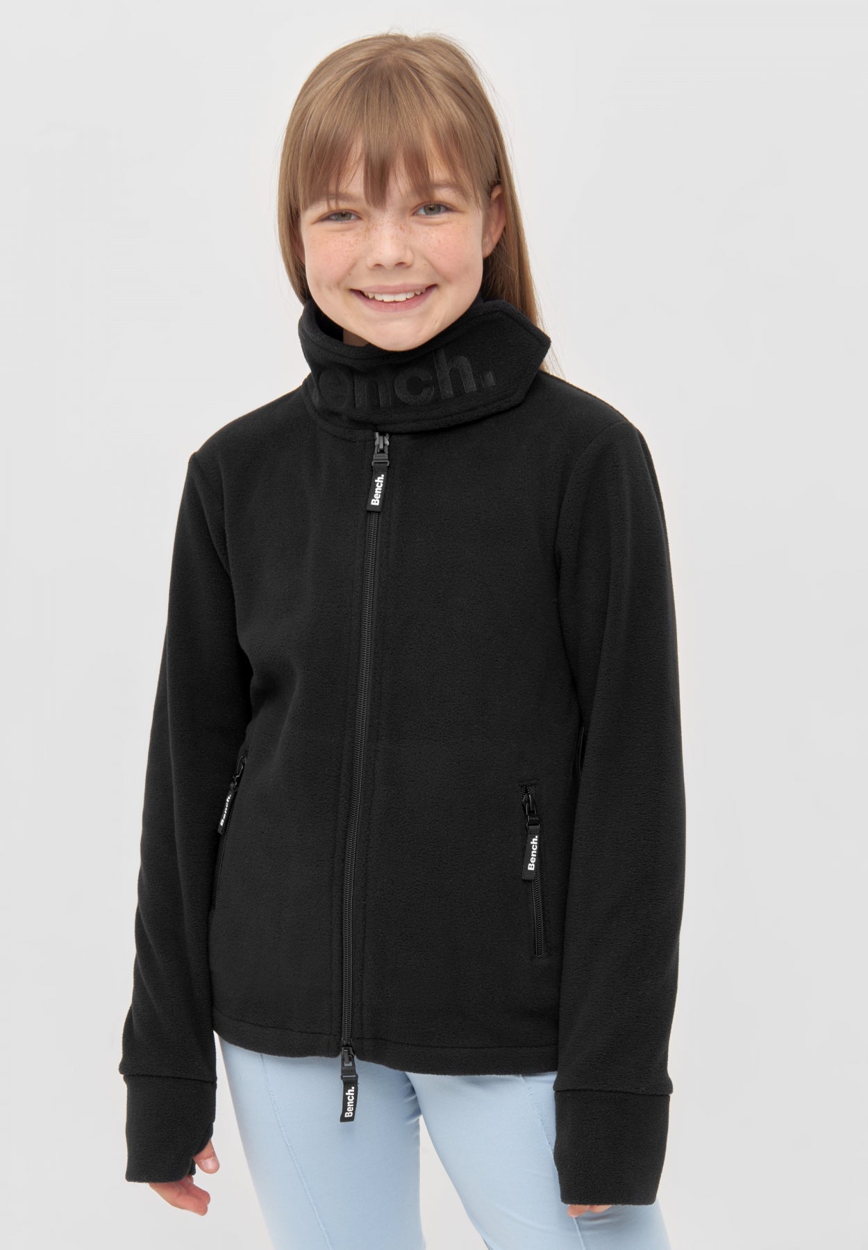 bench-funnel-m-dchen-fleecejacke-fleece-schwarz image 2