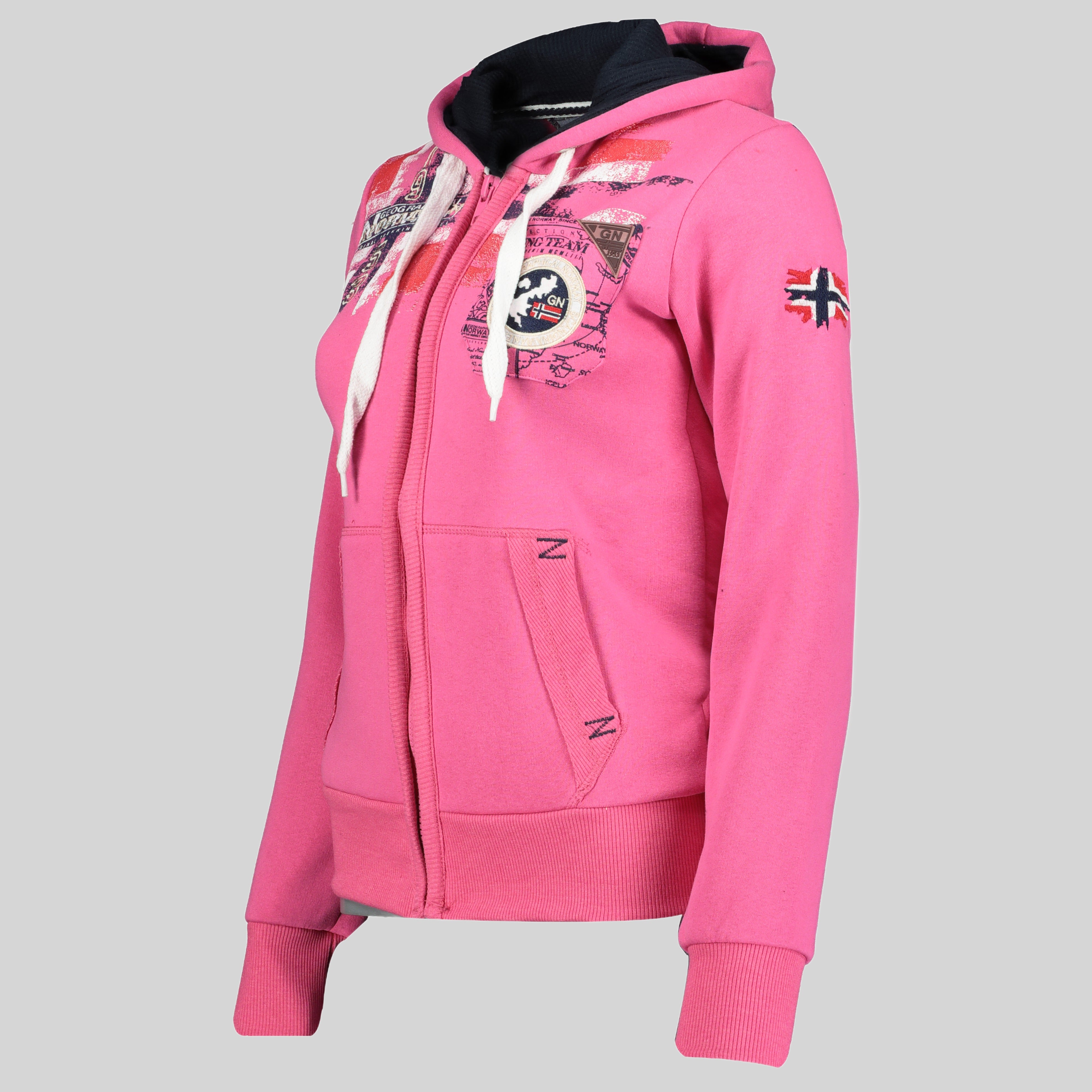 geographical-norway-fespote-damen-sweatjacke-hoodie-rei-verschluss image 3