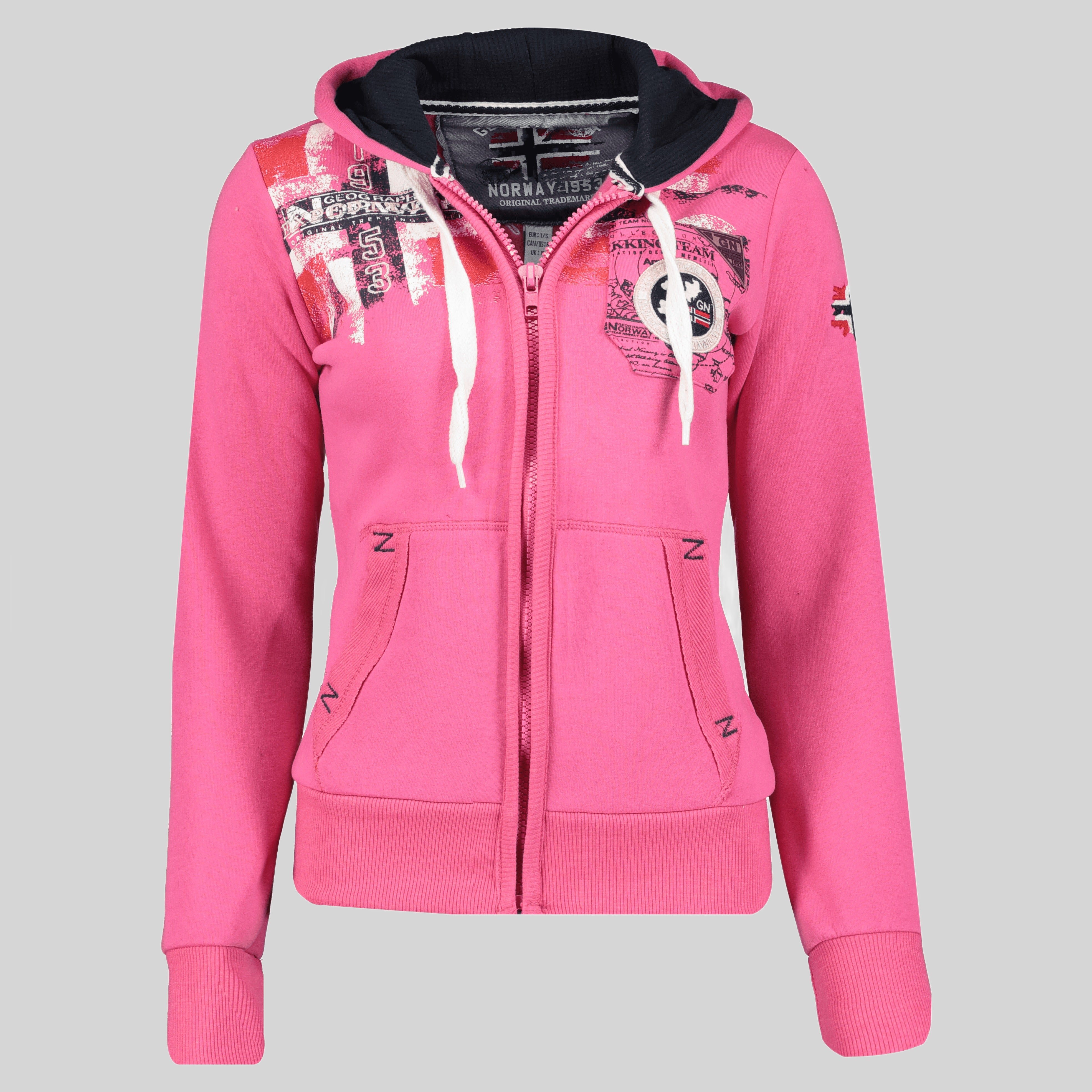 geographical-norway-fespote-damen-sweatjacke-hoodie-rei-verschluss image 5