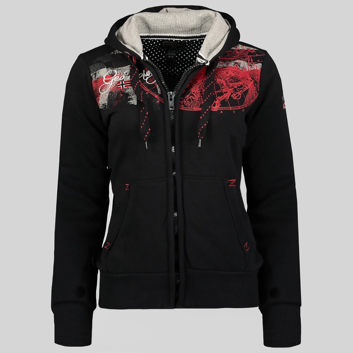 geographical-norway-gasmine-sweatshirt-damen-taupe image 5