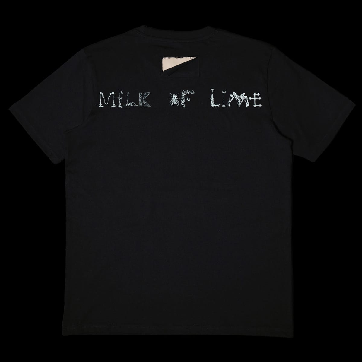 milk-of-lime-emblem-t-shirt-kurzarm-print image 3