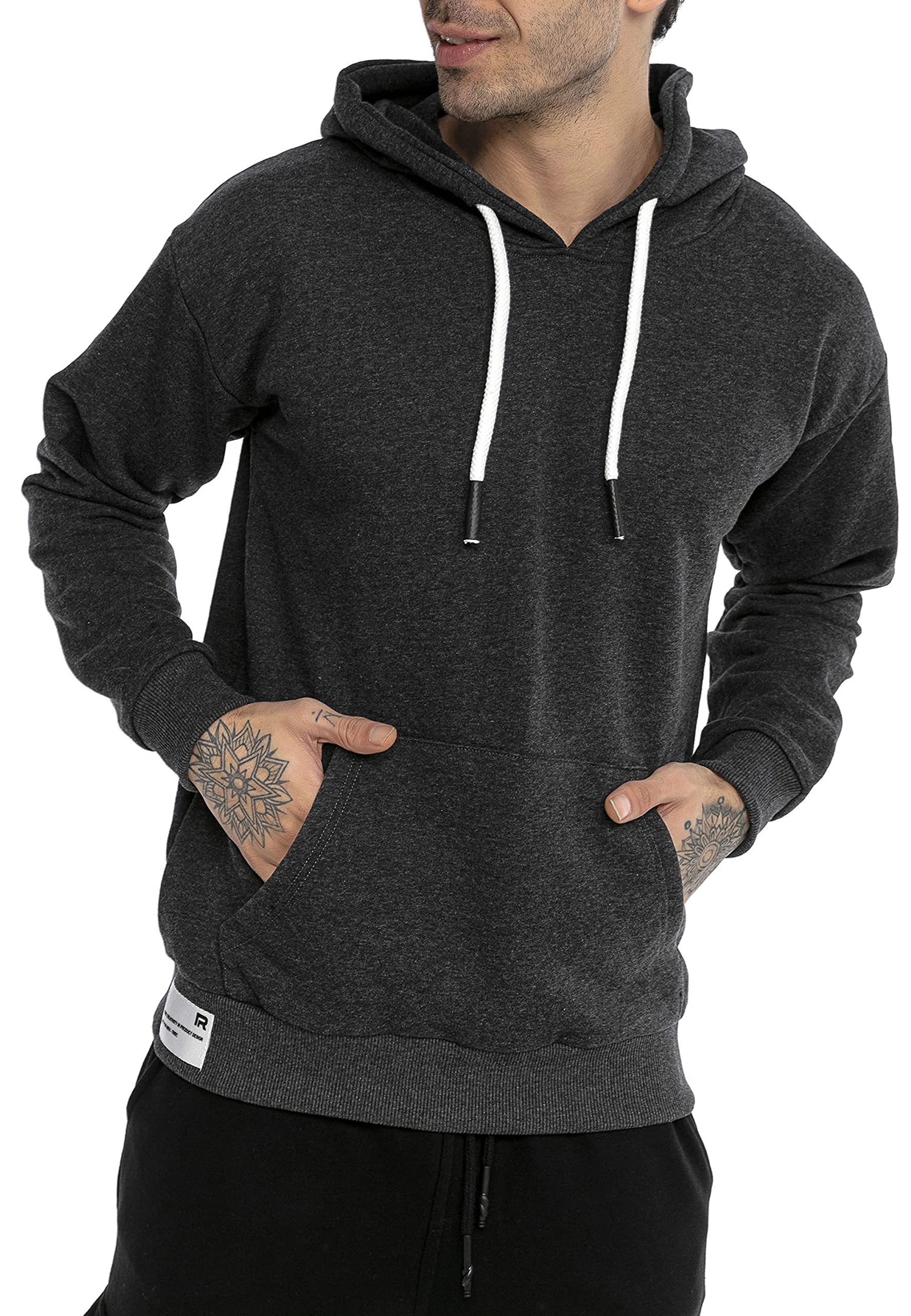 redbridge-m2190-oversize-hoodie-herren-schwarz image 2