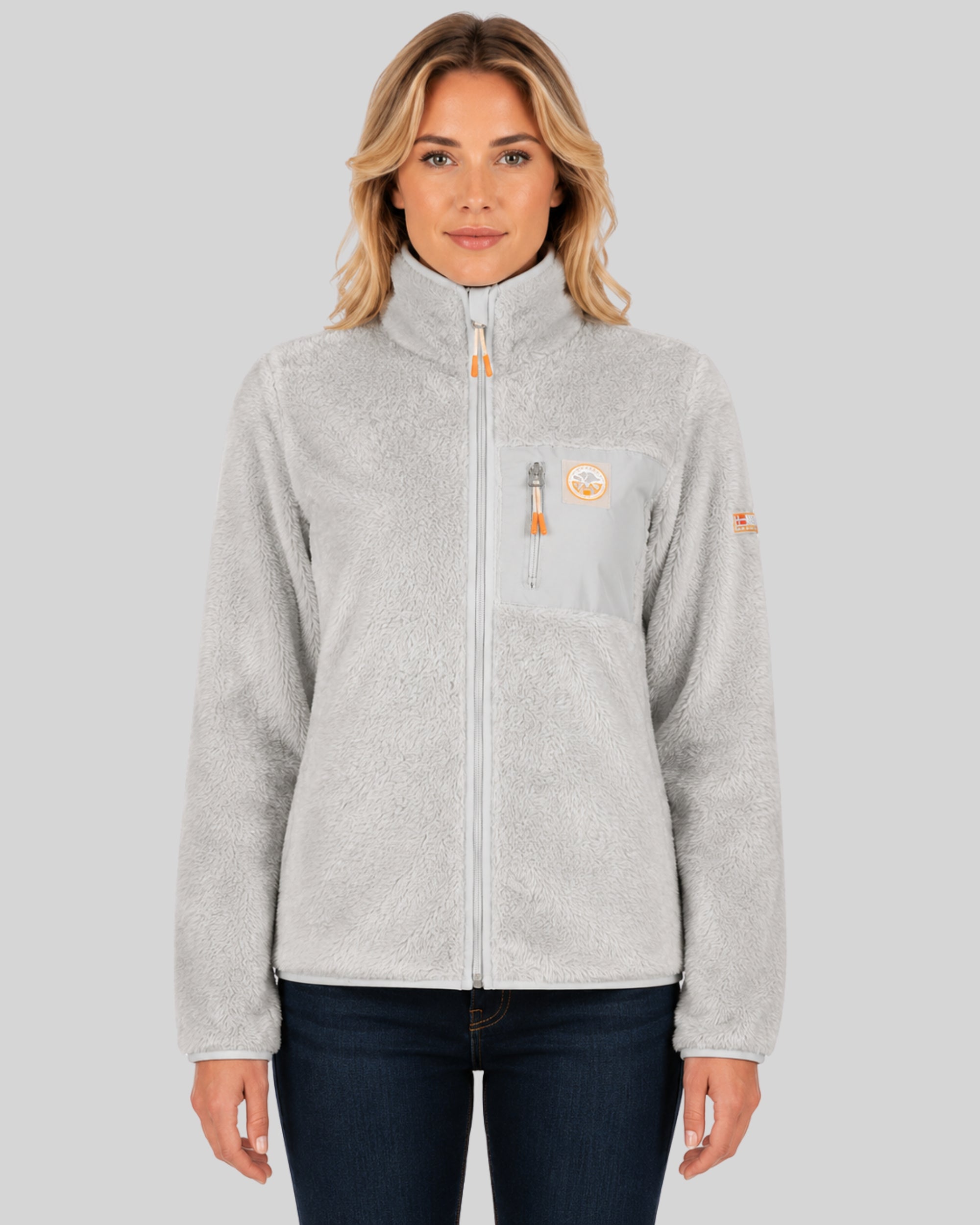 geographical-norway-uprecious-damen-fleecejacke-bordeaux image 6