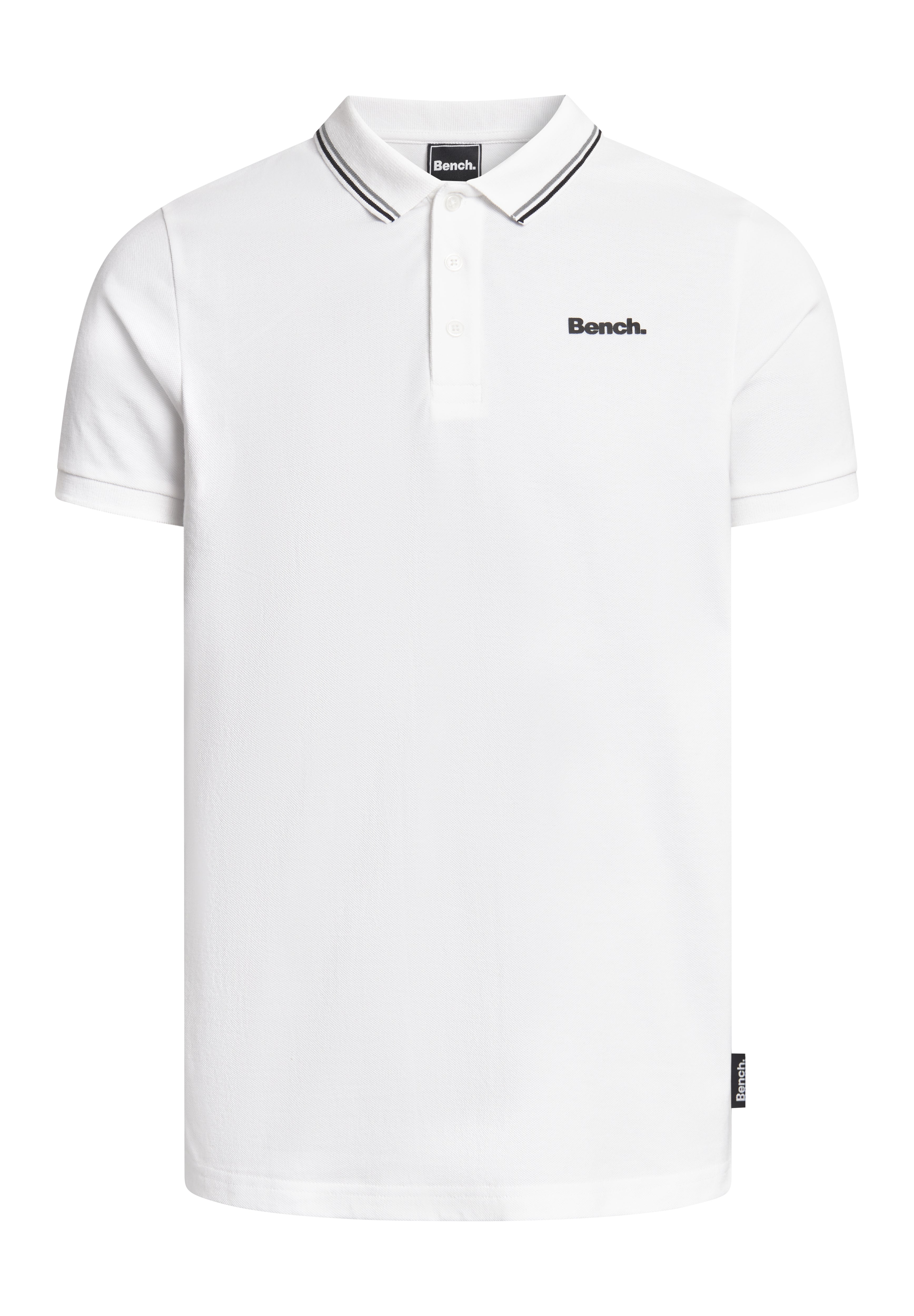 bench-gruff-poloshirt-herren-white-piqu-baumwolle image 1