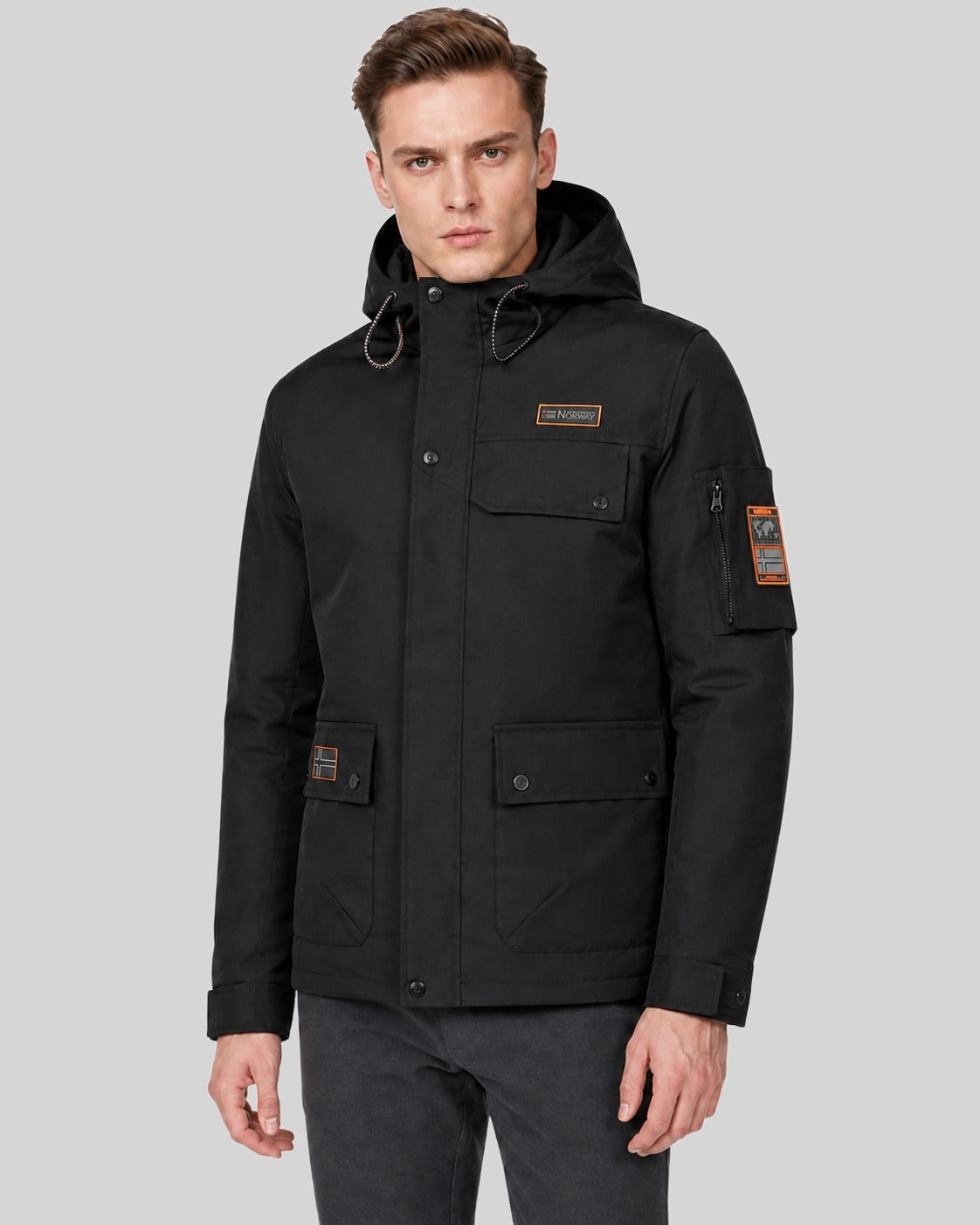 geographical-norway-bakirou-herren-wendejacke-schwarz-leicht image 6