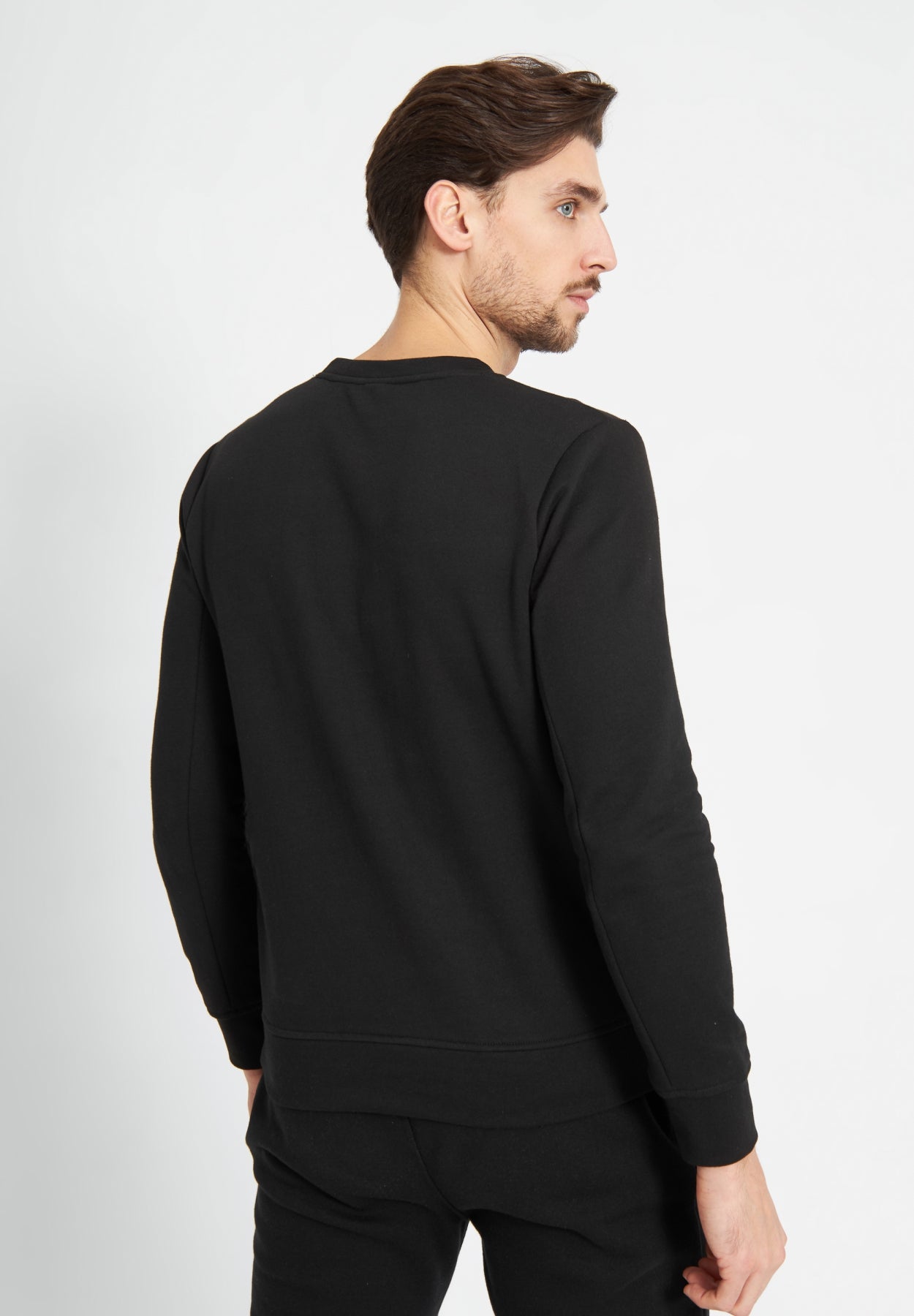 bench-tipster-sweatshirt-herren-black-rundhals-baumwolle image 3
