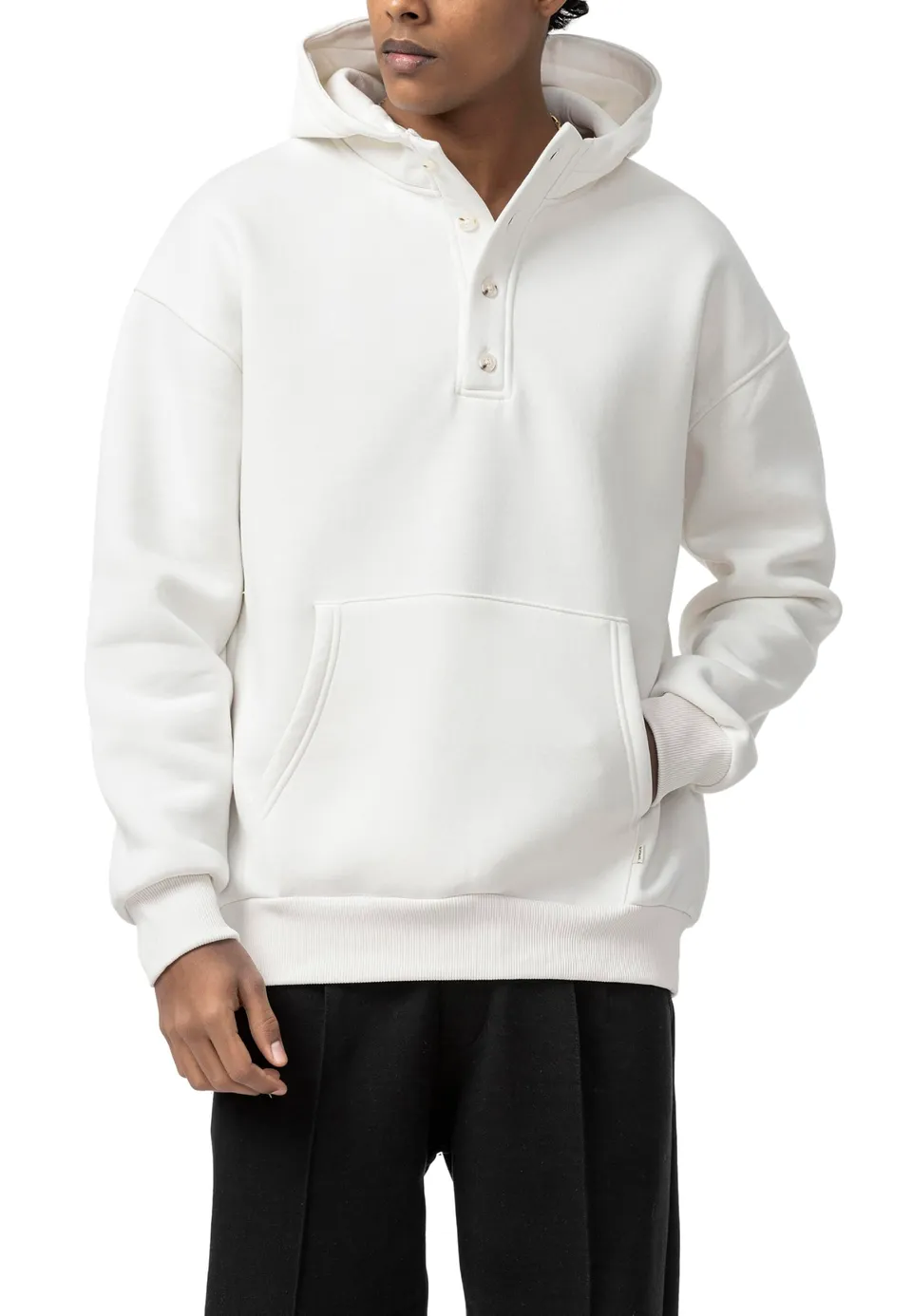 redbridge-spruce-hoodie-knopfleiste-oversized-k-ngurutasche image 1