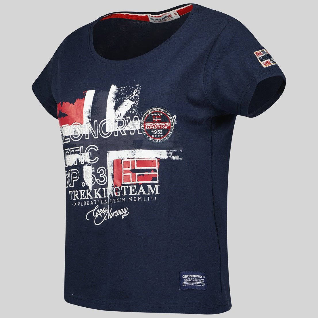 geographical-norway-jarry-t-shirt-damen-schwarz-kurzarm image 8