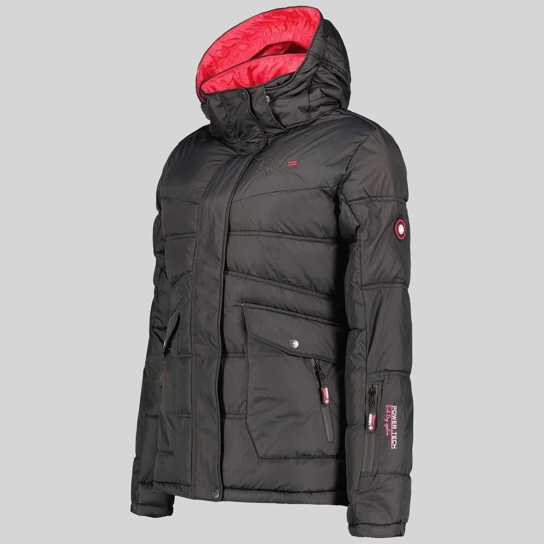 geographical-norway-bonixe-damen-parka-schwarz-mit-kapuze image 4