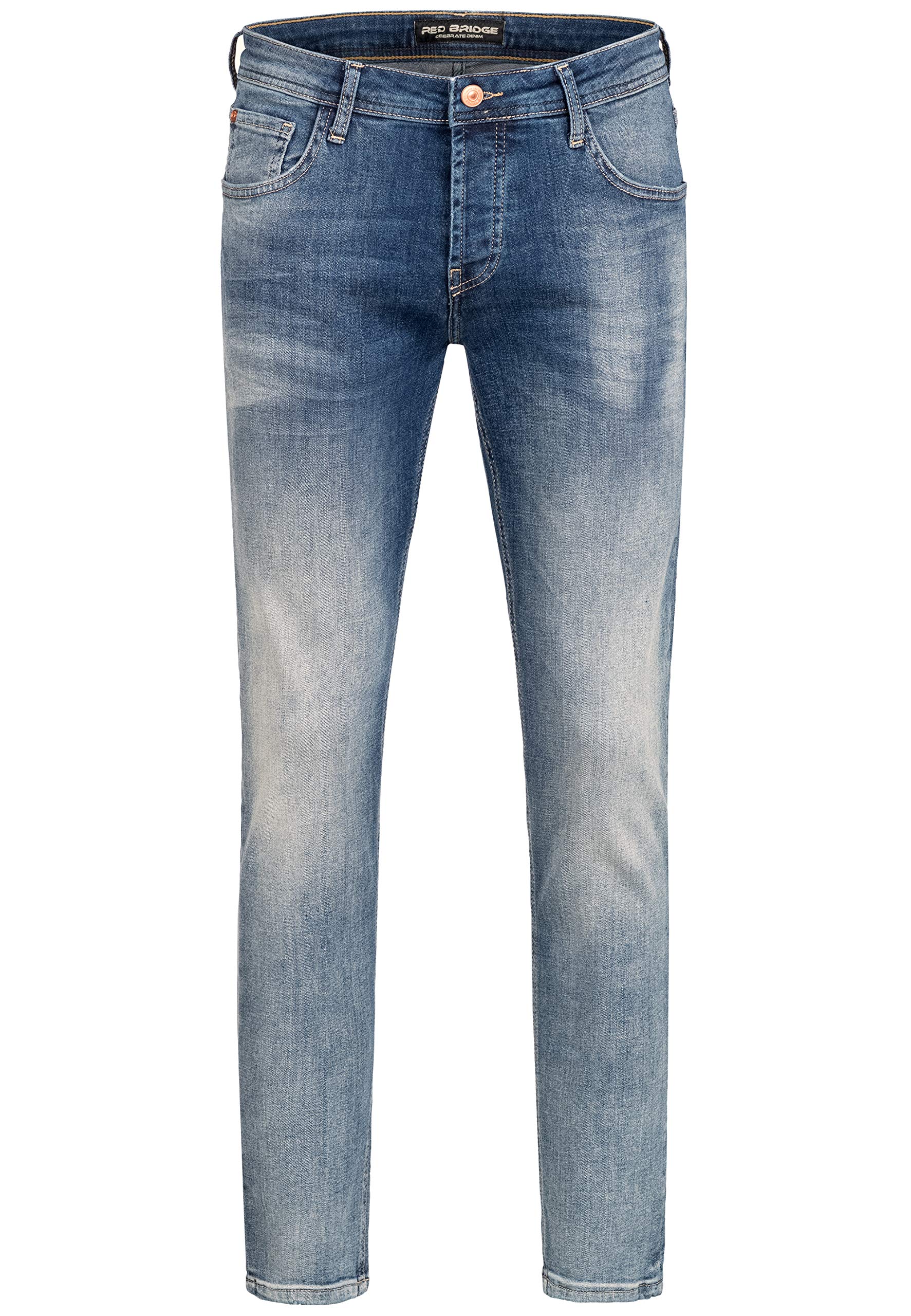 redbridge-jeans-herren-regular-slim-fit-denim-stretch-blau-m4251 image 7