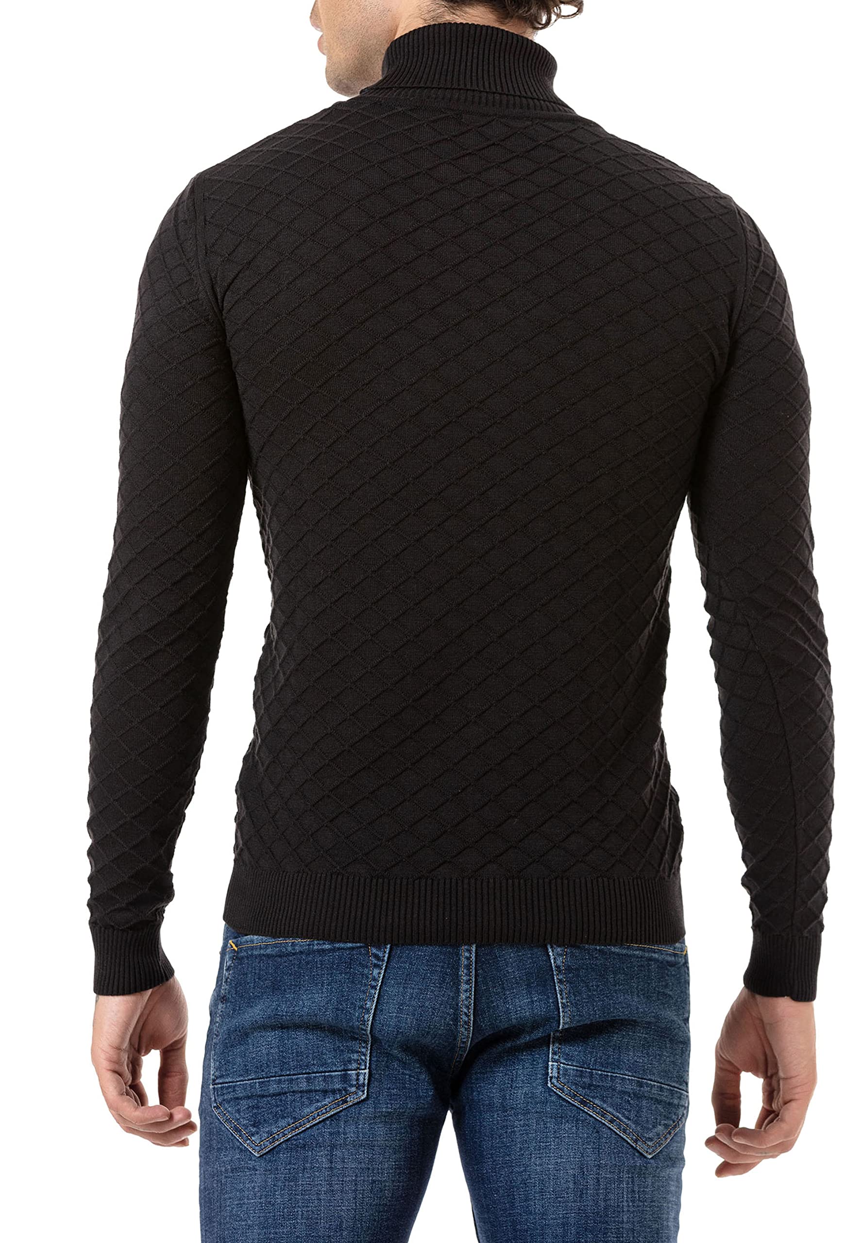 redbridge-rollkragenpullover-herren-strick-braun-gr-l image 5