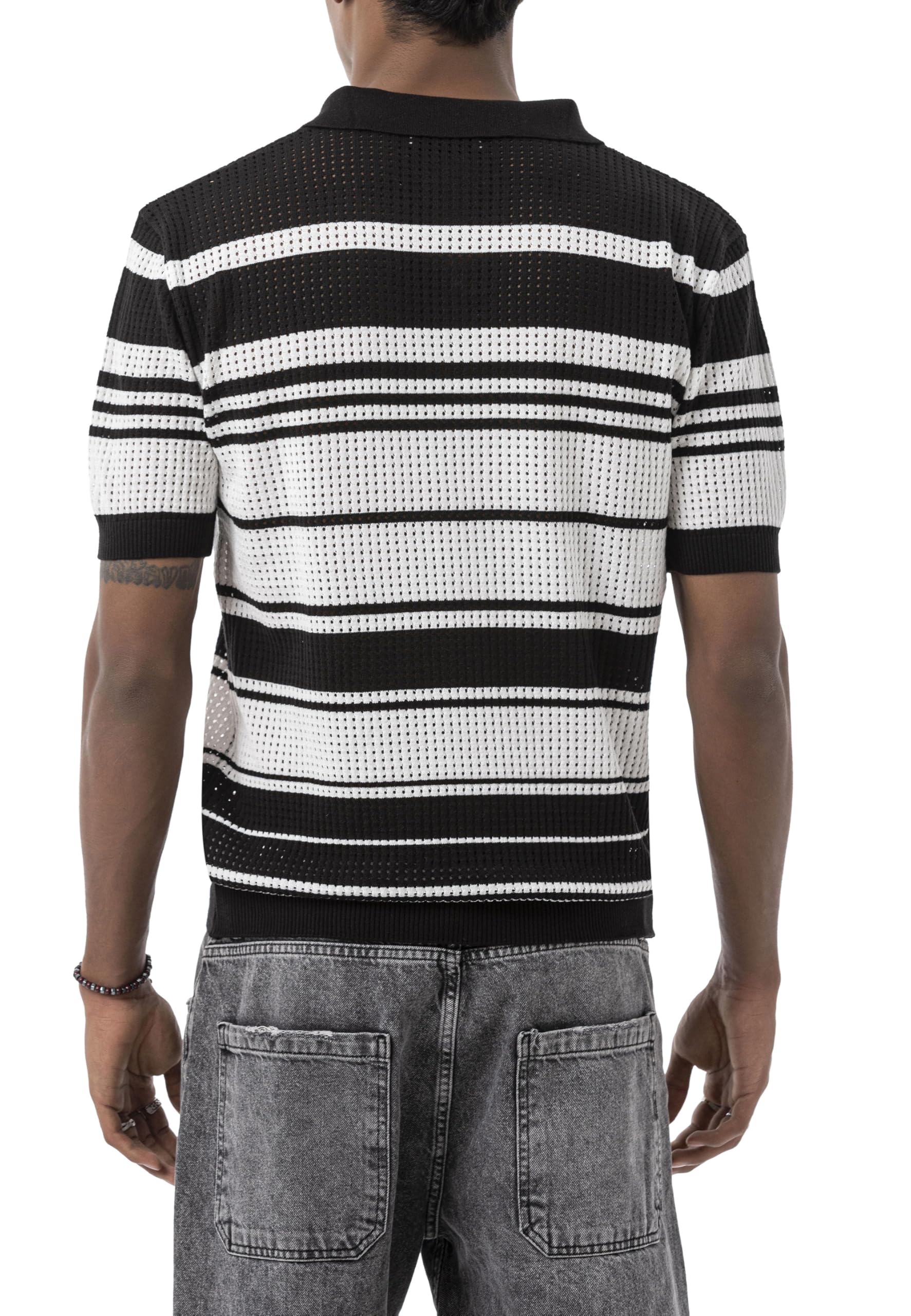 redbridge-by-tarz-cool-poloshirt-feinstrick-struktur-kurzarm image 3