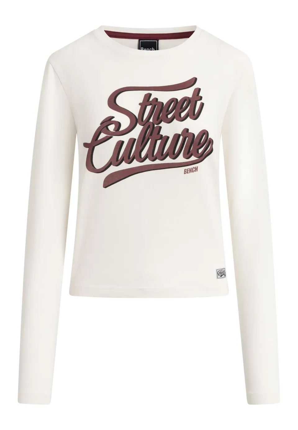 bench-isla-damen-longsleeve-slim-fit-egret image 1