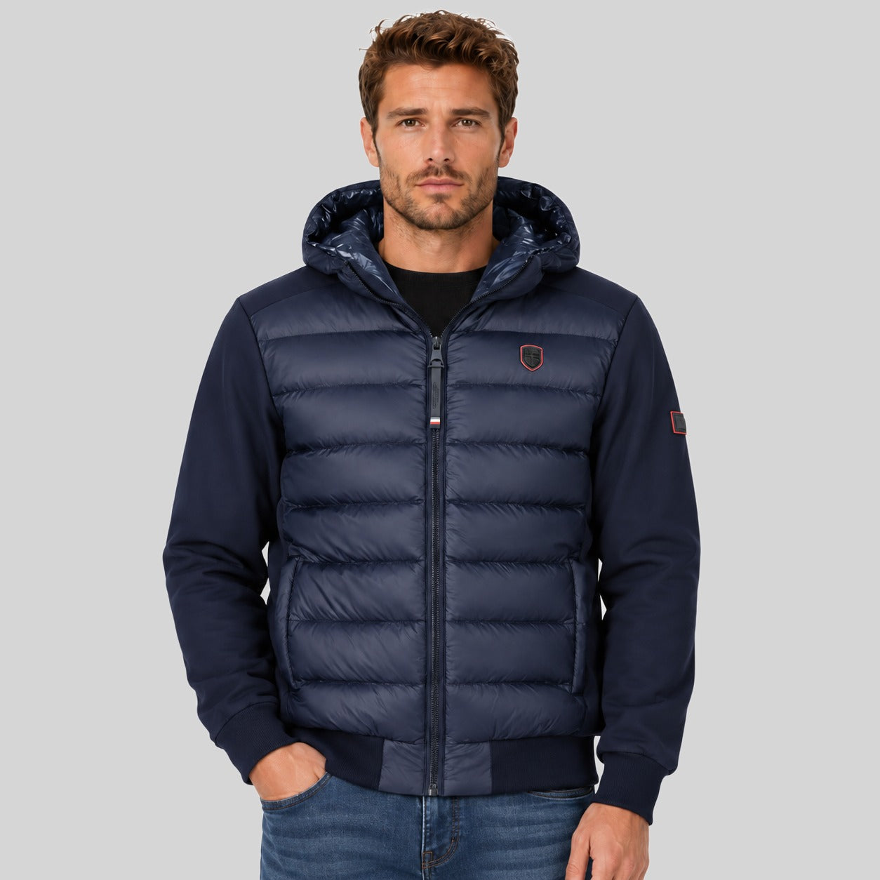 geographical-norway-aveyron-herren-winterjacke-schwarz-kapuze image 7