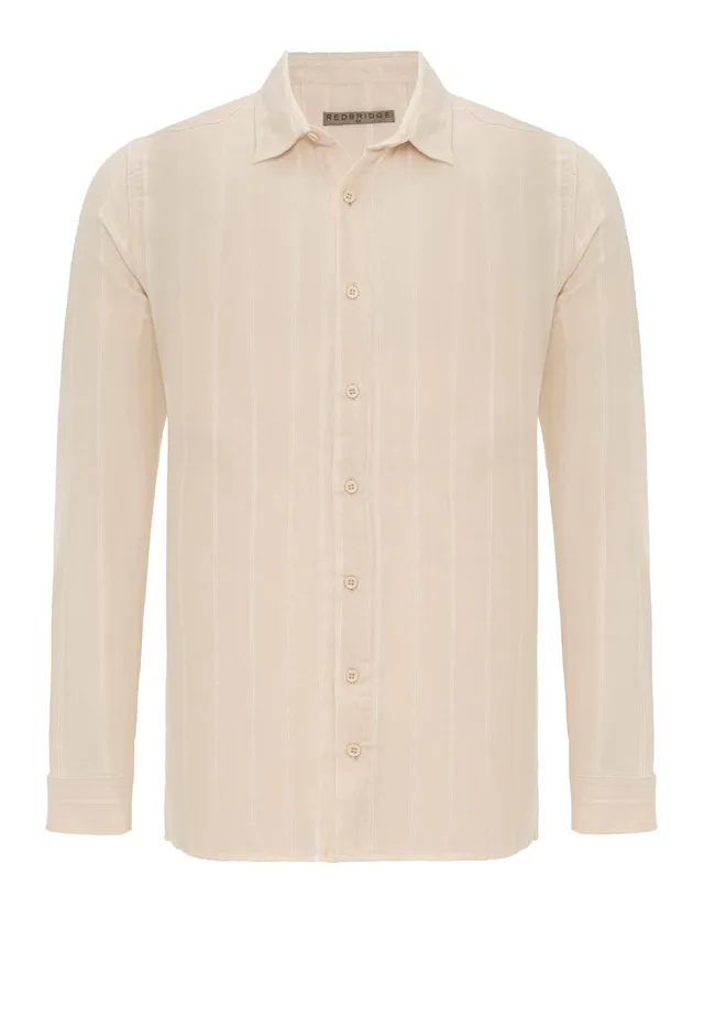 redbridge-hemden-herren-leinenhemd-baumwolle-casual image 1