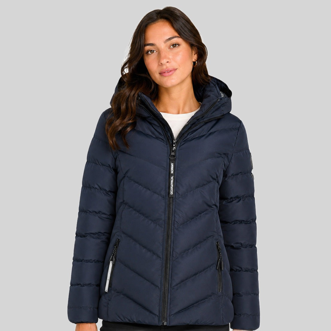 geographical-norway-brace-steppjacke-schwarz-damen-mit-kapuze image 7