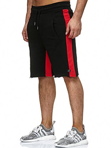 redbridge-shorts-chill-bill-sweat-streifen-schwarz-baumwolle image 8