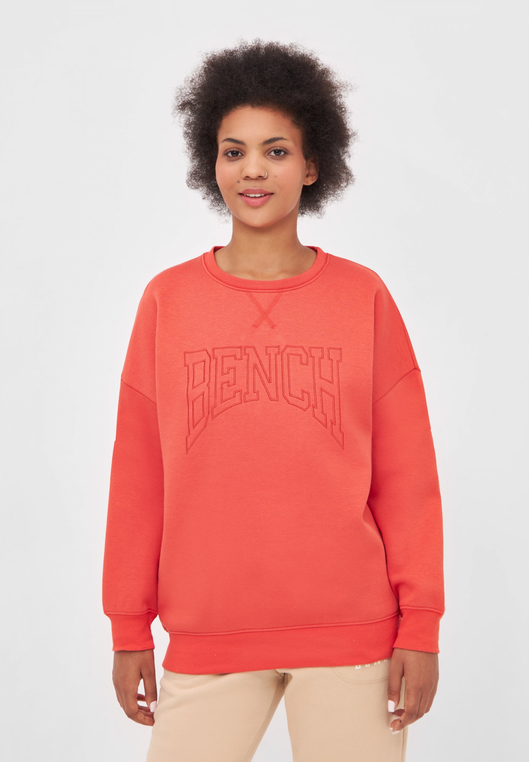 bench-aldana-sweatshirt-damen-winter-white-rundhals image 6