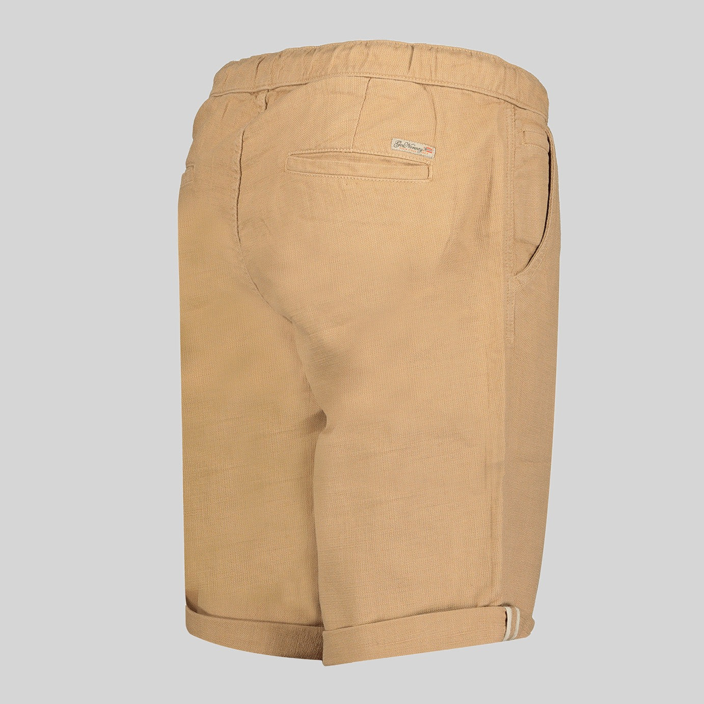 geographical-norway-plaisance-herren-bermuda-beige-sommer image 4