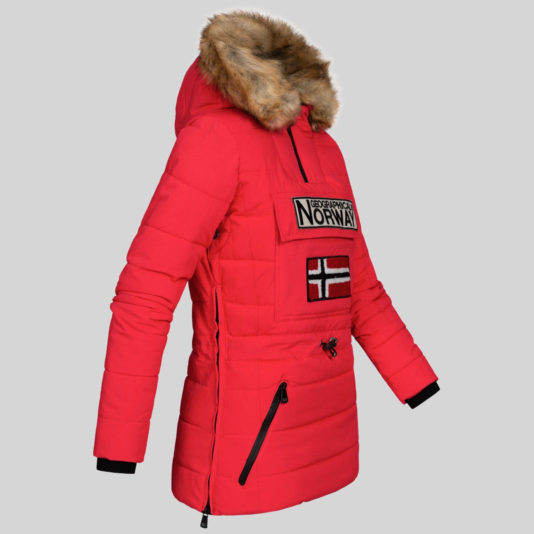 geographical-norway-belinda-doudoune-damen-koralle image 3