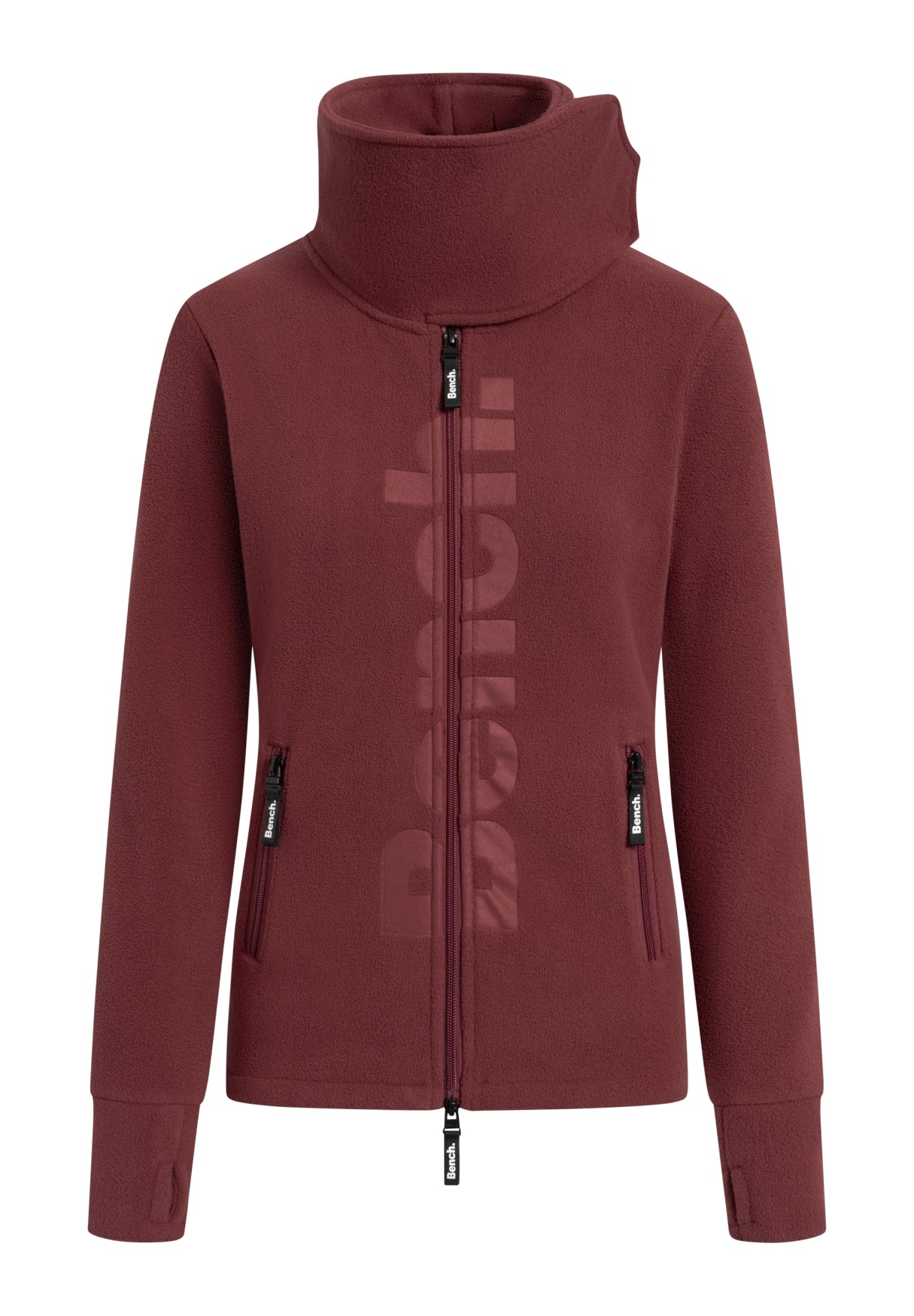 bench-finish-sweatshirt-fleecejacke-damen-navy-slim-fit image 7