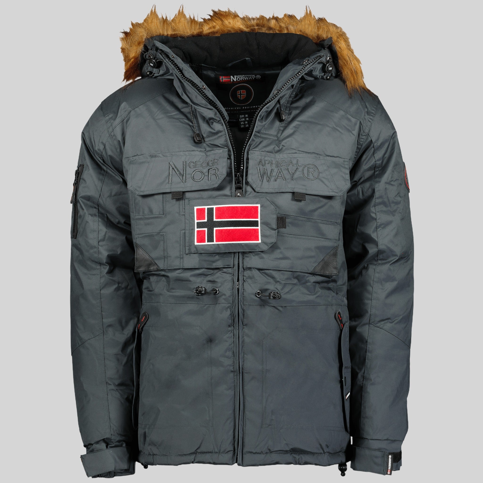 geographical-norway-bench-parka-herren-marine-fellkapuze image 5