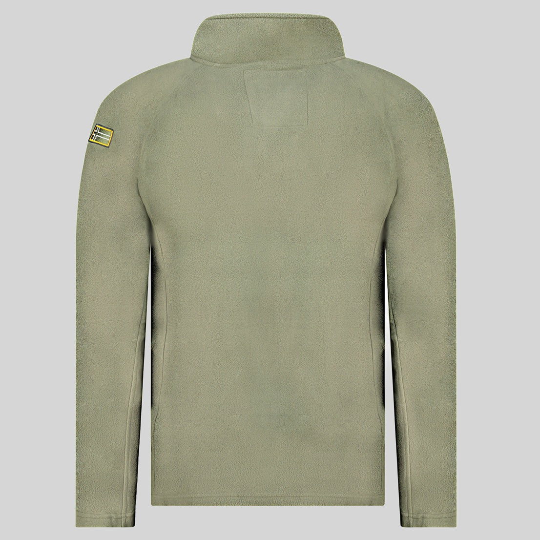 geographical-norway-tugim-hz-fleecepullover-herren-kaki-zip image 2