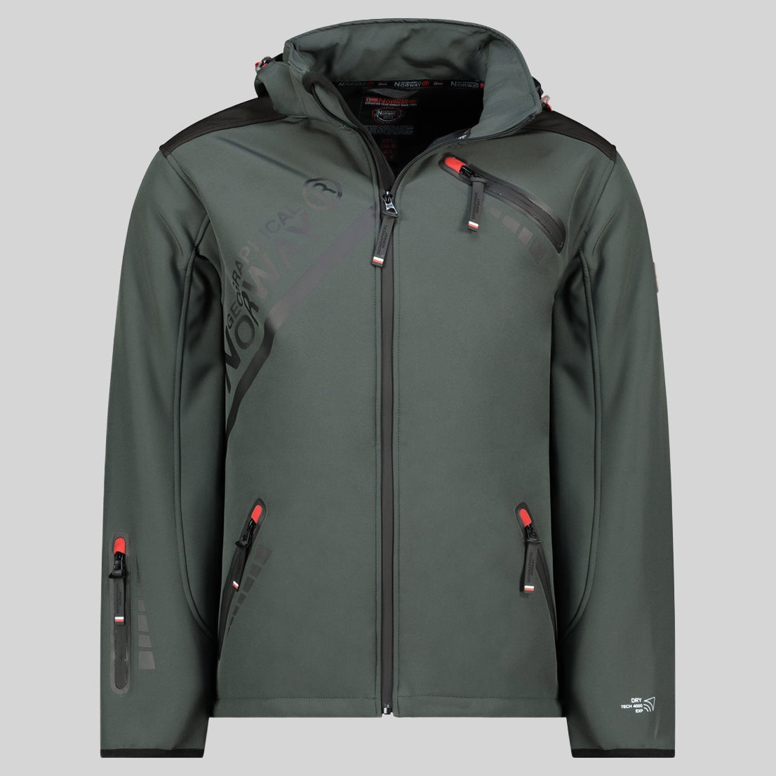 geographical-norway-twopac-softshelljacke-herren-schwarz-kapuze image 8