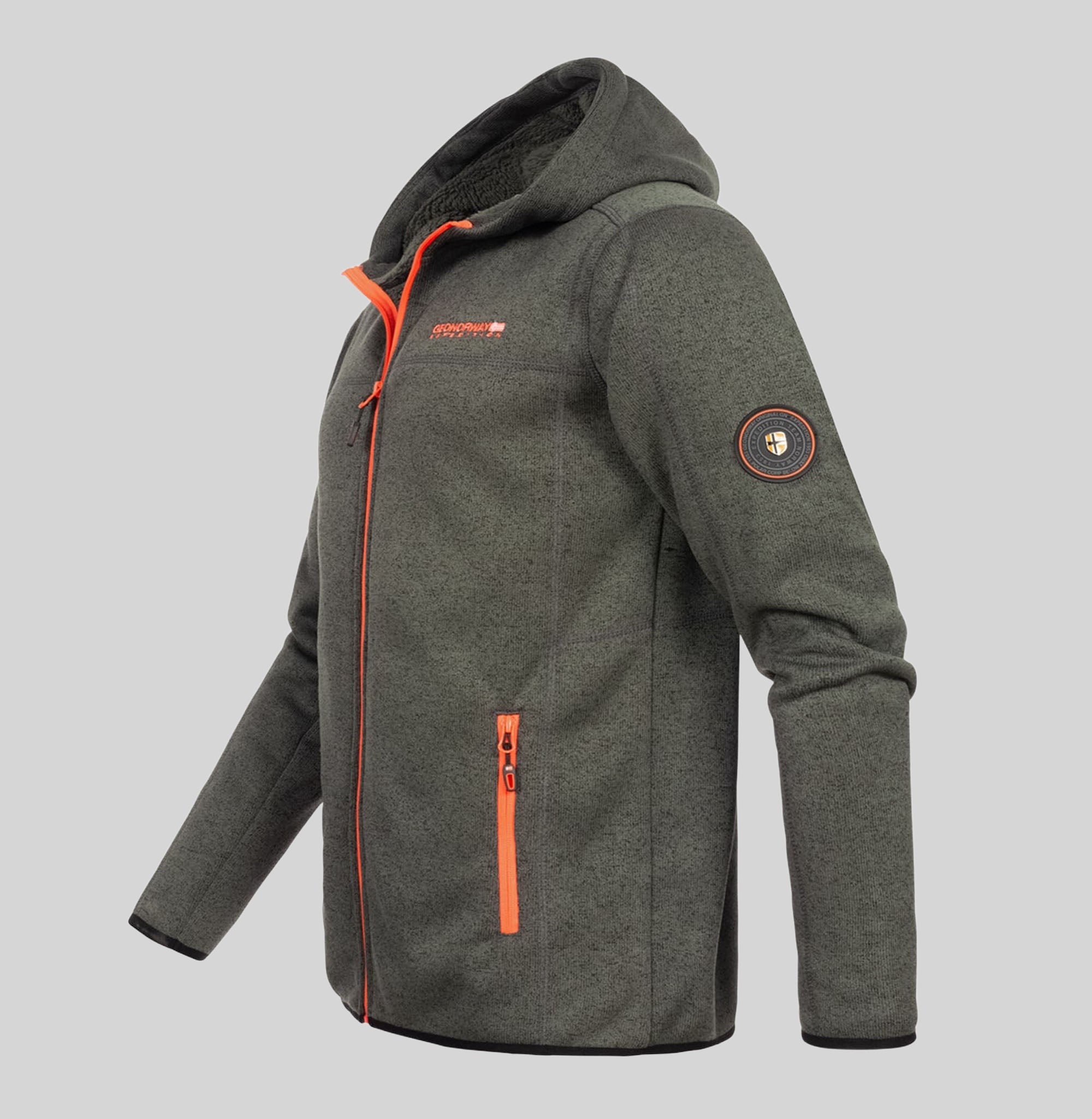 geographical-norway-trombone-fleecejacke-herren-marine-kapuze image 8