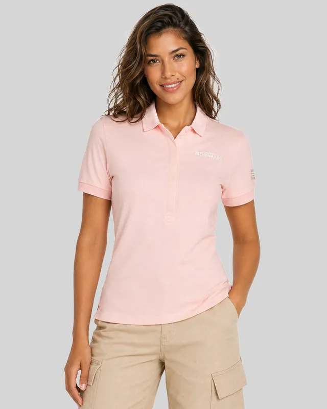 geographical-norway-kumping-damen-polo-rosa-baumwolle image 1