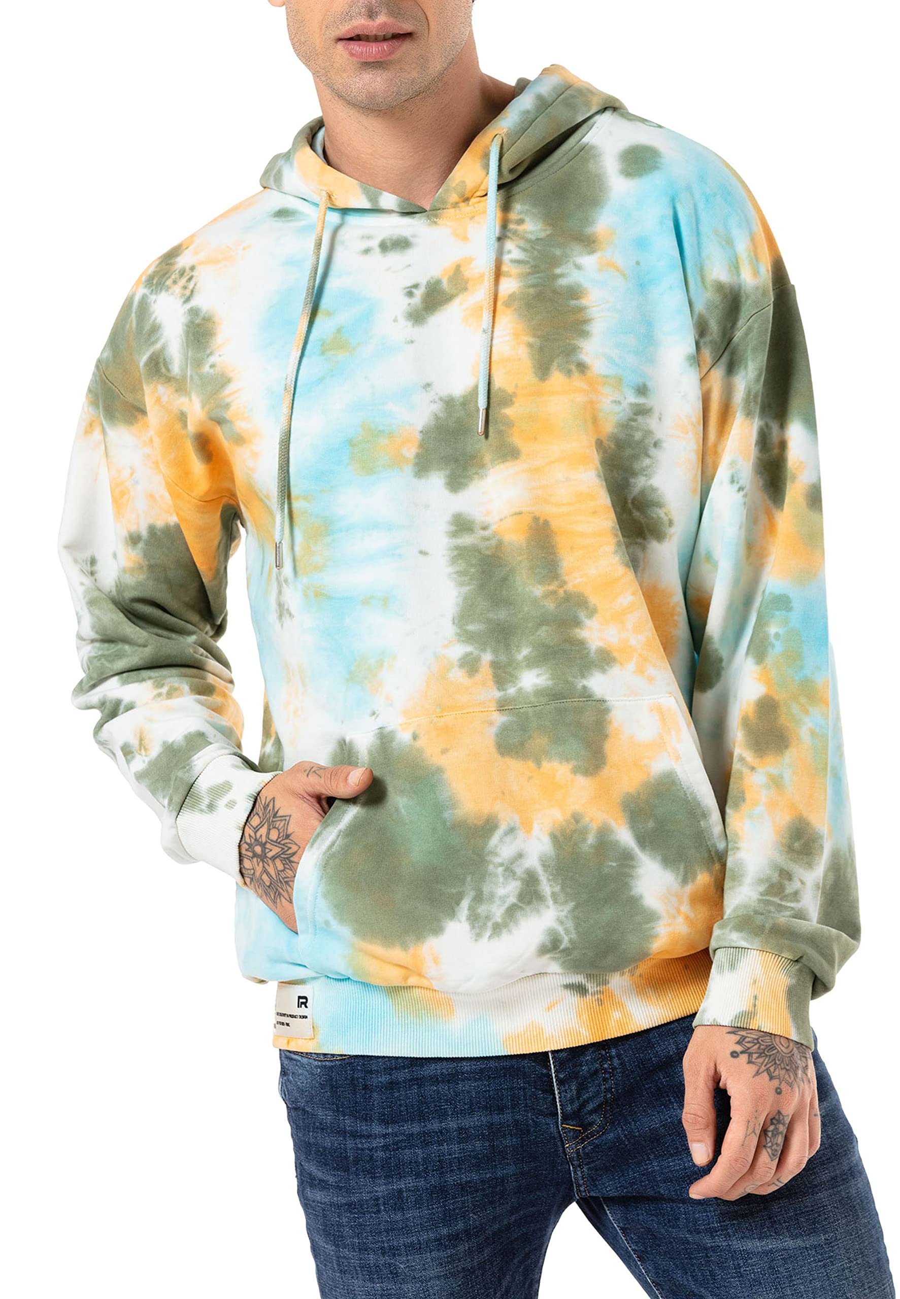 redbridge-batik-hoodie-herren-kapuzenpullover-gr-l image 4